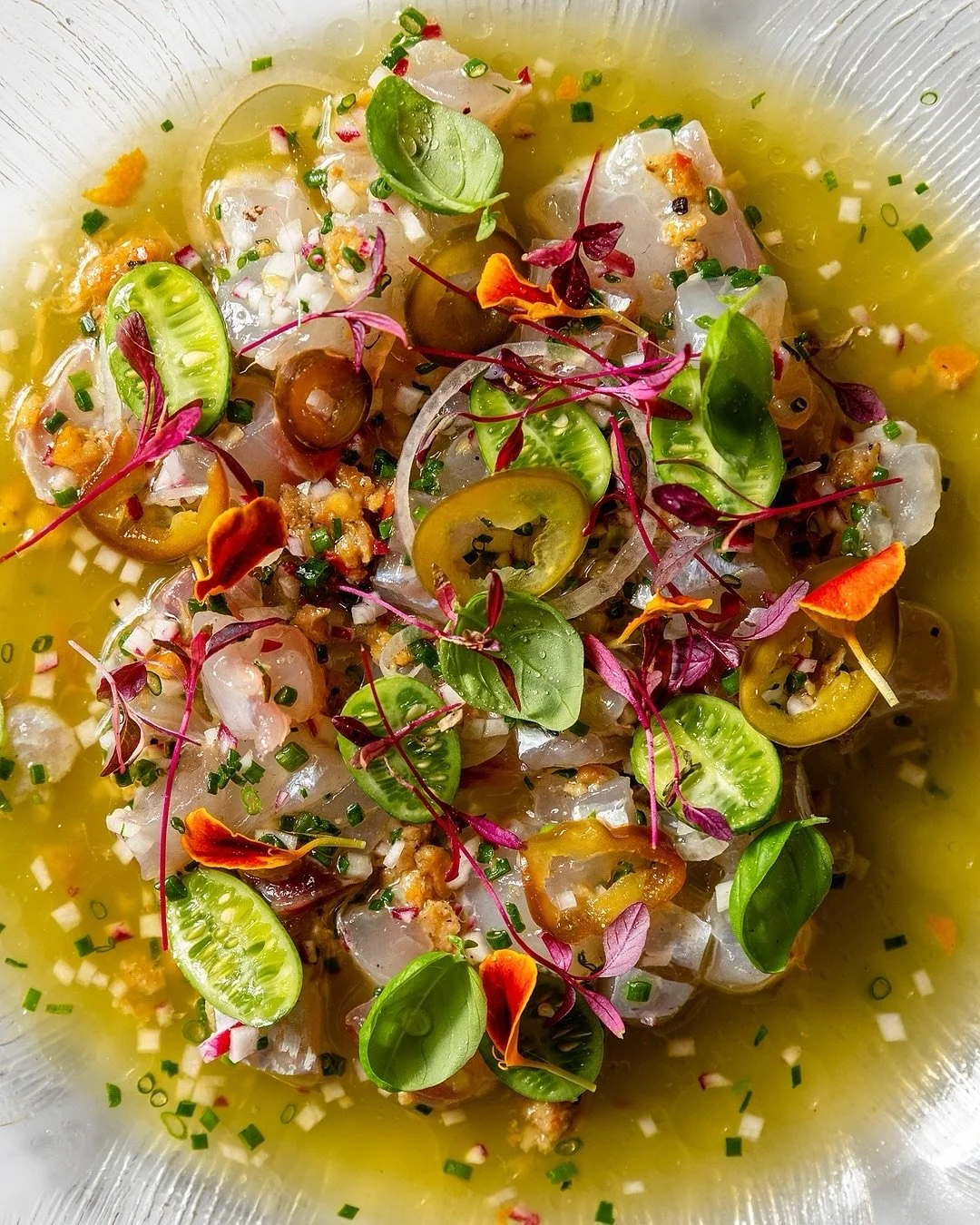 NEWBIES on the a la carte menu, y&rsquo;all! Chef Eddie and the crew have been busy crafting some stunners that&rsquo;ll have you planning your next visit before you even leave...

Ceviche: snapper cured in kombu, cucumber chili water, house-made kos