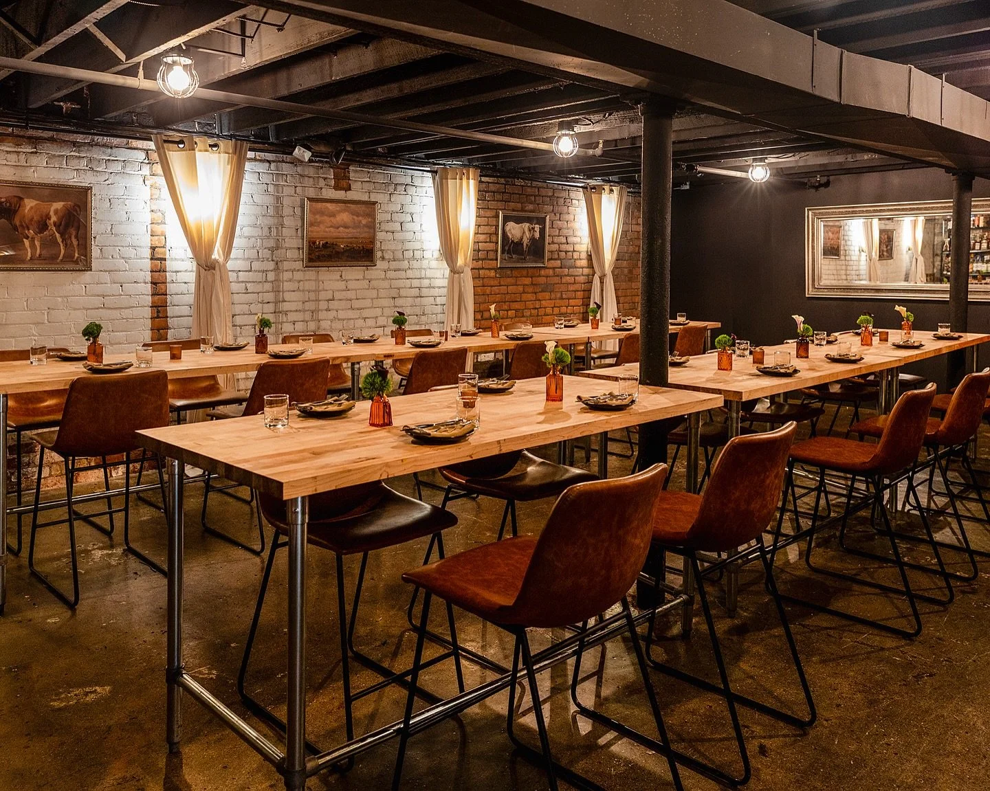 Y&rsquo;all ready to party? We&rsquo;ve got you covered at both spots.

At Marrow Detroit, choose your vibe: our communal table seats 12 right in the heart of the action, our wine cellar handles up to 30 for that cozy underground feel, or our patio (