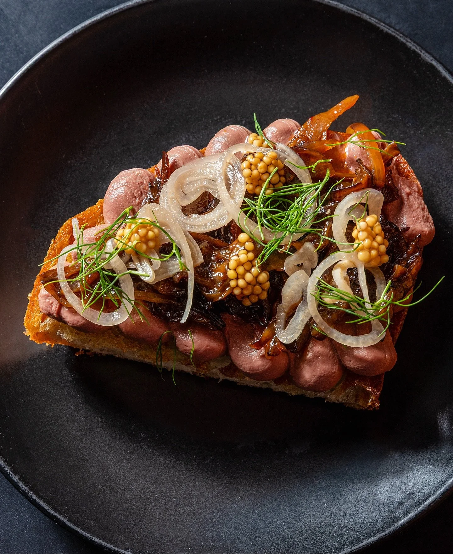 💥New from Kercheval! Chef Eddie and the crew have been cooking up some fire, including the toast with the most: Executive Sous Chef Em&rsquo;s chicken liver toast with mushroom jam, fennel, and pickled shallot. Basically everything good about fall (