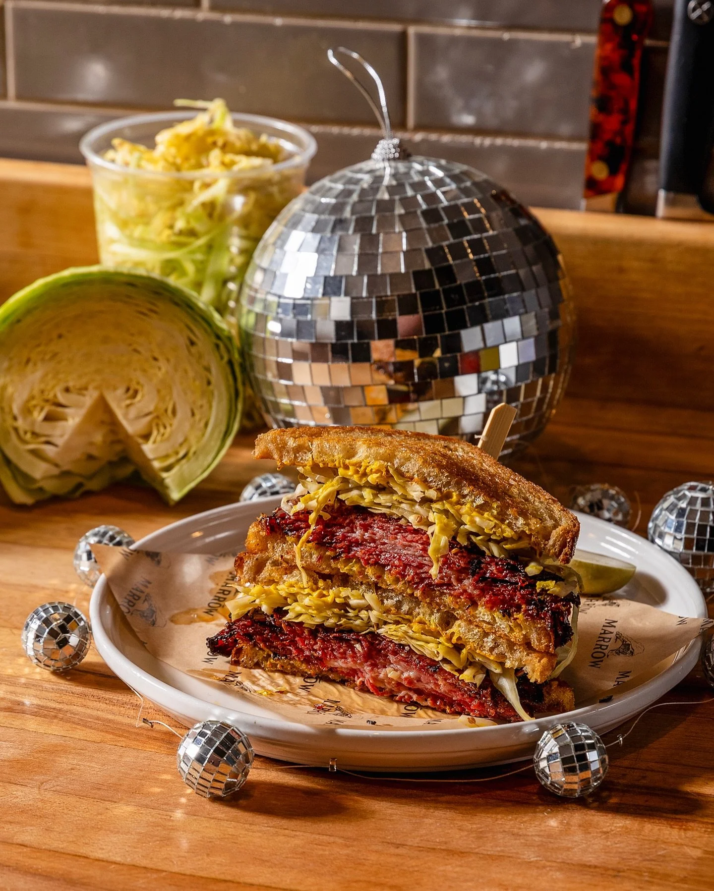 🪩 DISCO IN THE DELI 🪩

We&rsquo;ve got our very own Katz&rsquo;s Deli situation happening, y&rsquo;all. Executive Sous Chef Emily Katz is taking over the kitchen for one night, dishing out Jewish deli classics while a DJ spins in the dining room.

