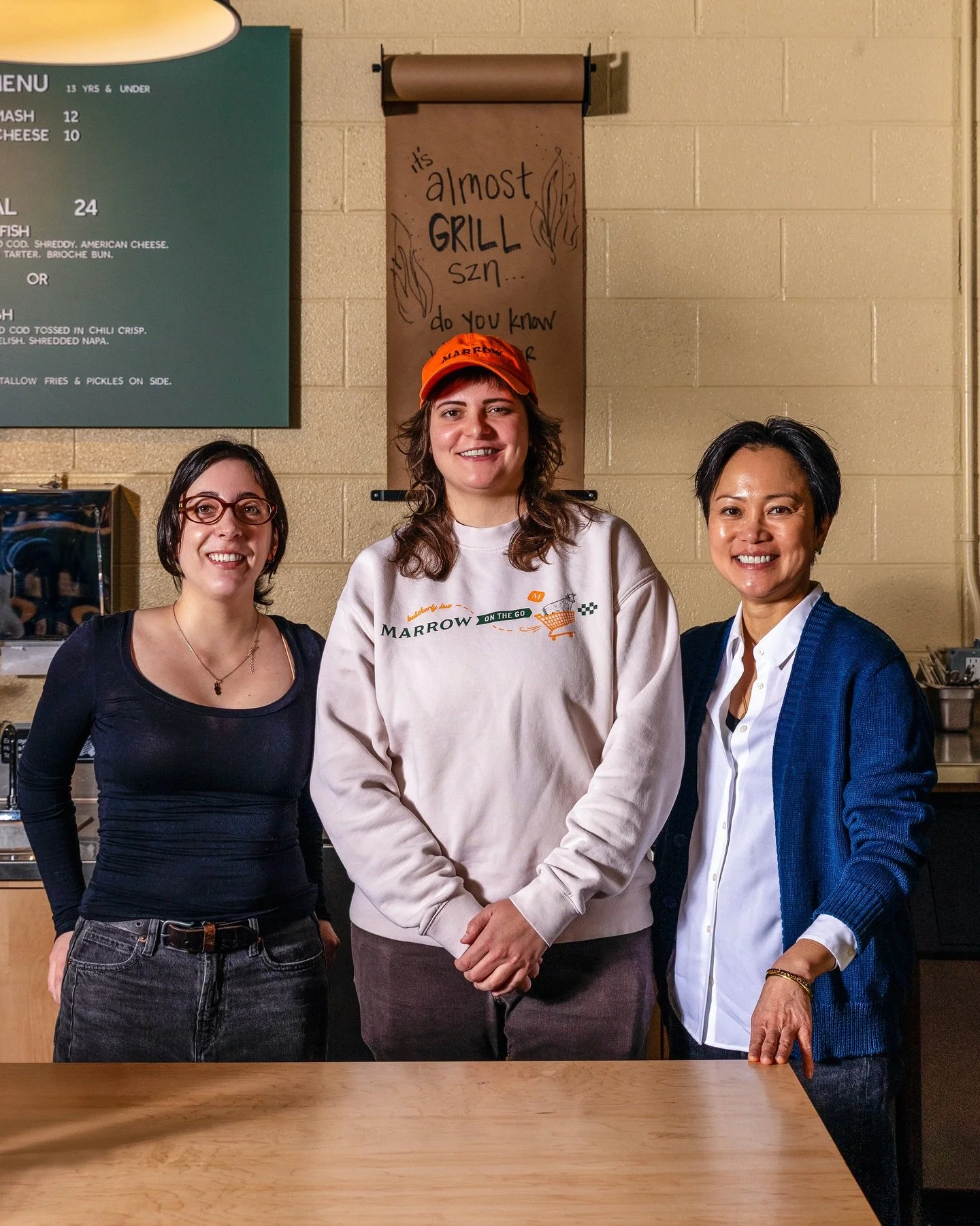 Behind our menus, our butcher cases, our beverage programs, our daily operations, and the warmth that makes our spaces feel like home >> The Women of Marrow, many of which not pictured, all of which we&rsquo;re grateful for.

Marrow has always 