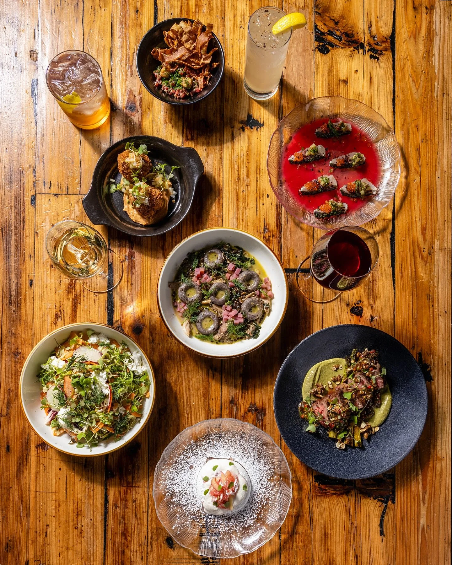 🌸 Spring didn&rsquo;t just show up >> she made this menu possible.

Chef Eddie, Chef Karen, and the crew put together a NEW Tasting Menu that&rsquo;s a love letter to the season, and every course makes the case. Ramps two ways (the bulbs tucke