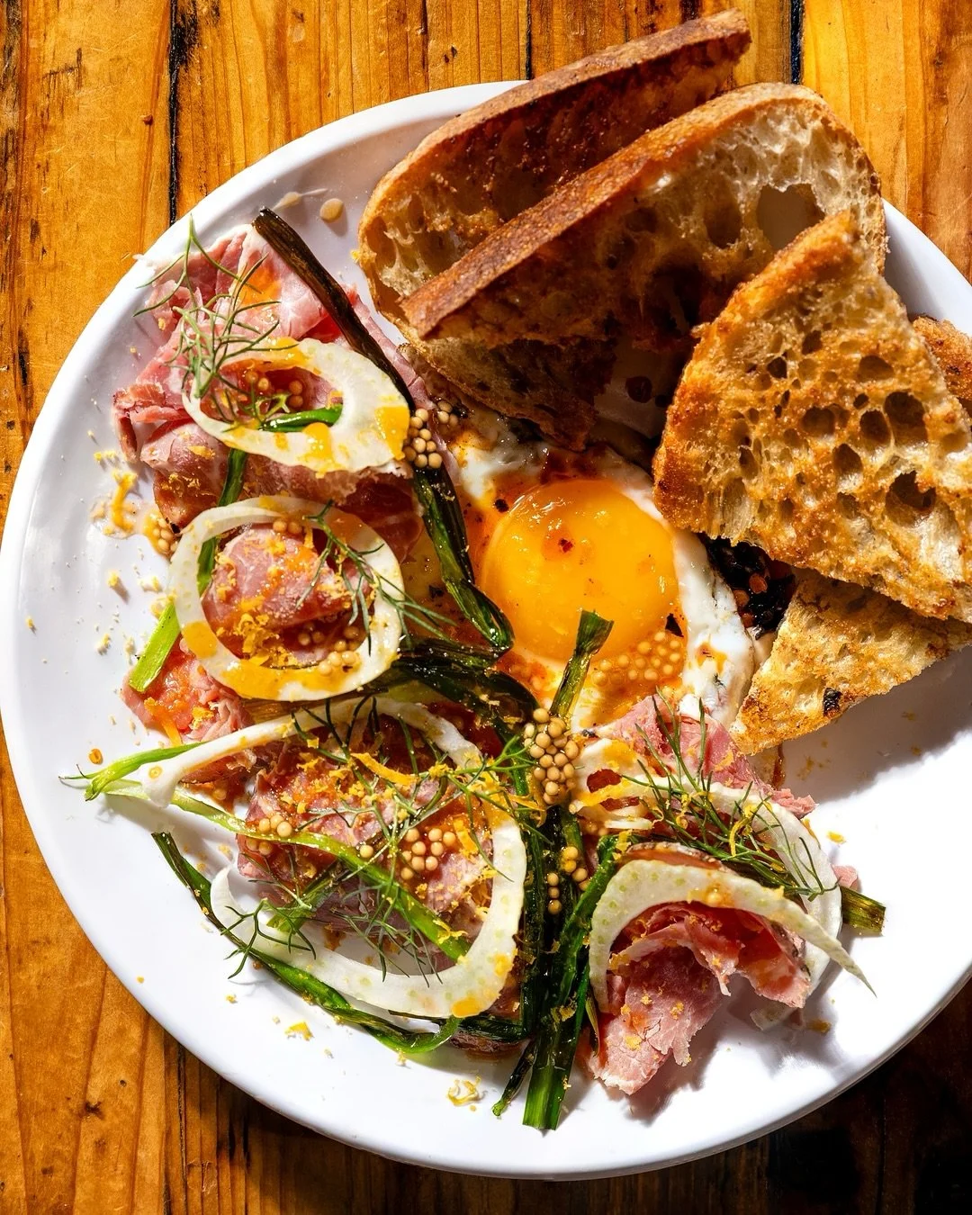 Easter Sunday on Kercheval >> we're open for lunch and Chef Eddie and the crew are running some brunch specials alongside the regular menu. We don't do this often >> you're not going to want to miss it.

Deviled eggs with lump crab salad 