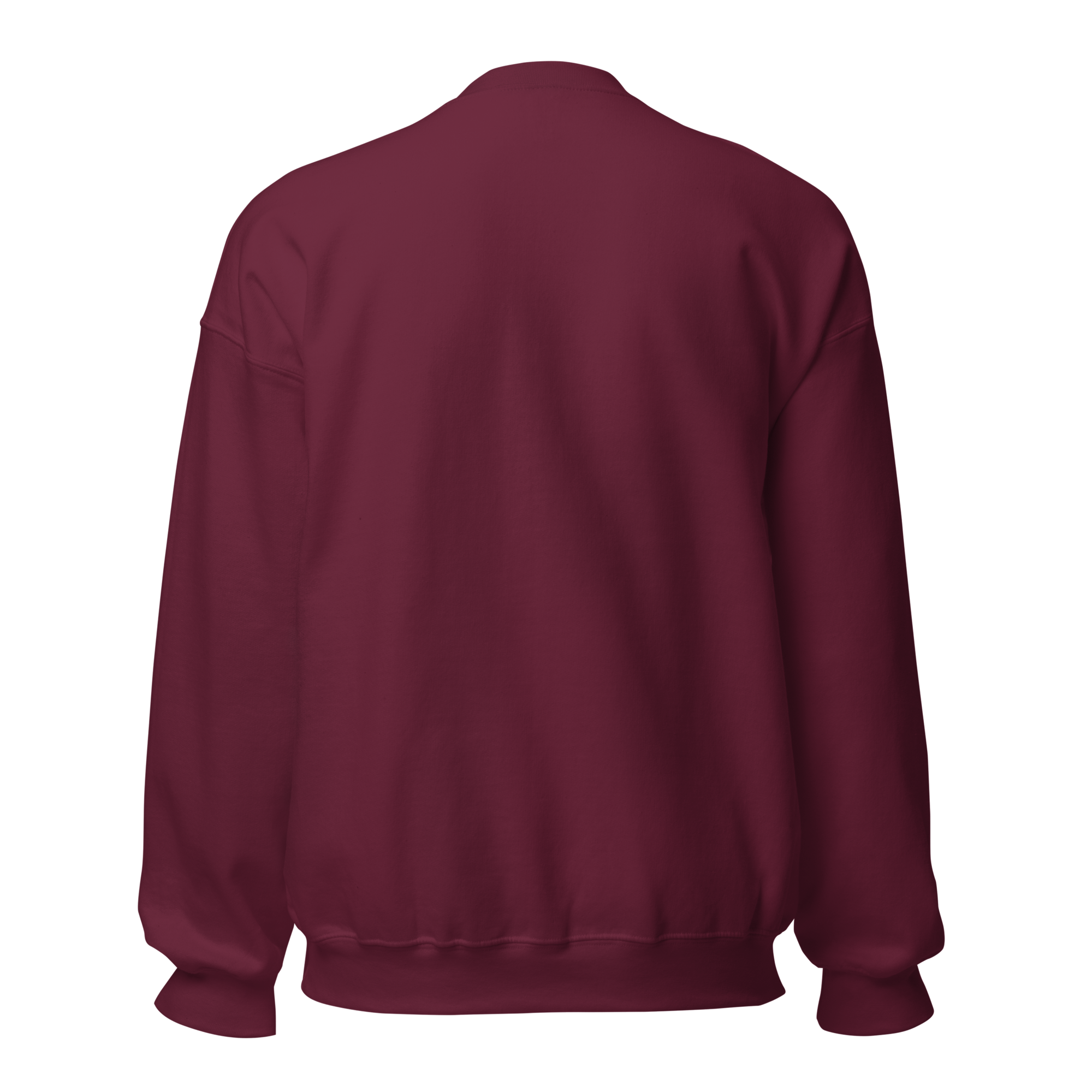 unisex-crew-neck-sweatshirt-maroon-back-68adb500cedce.png