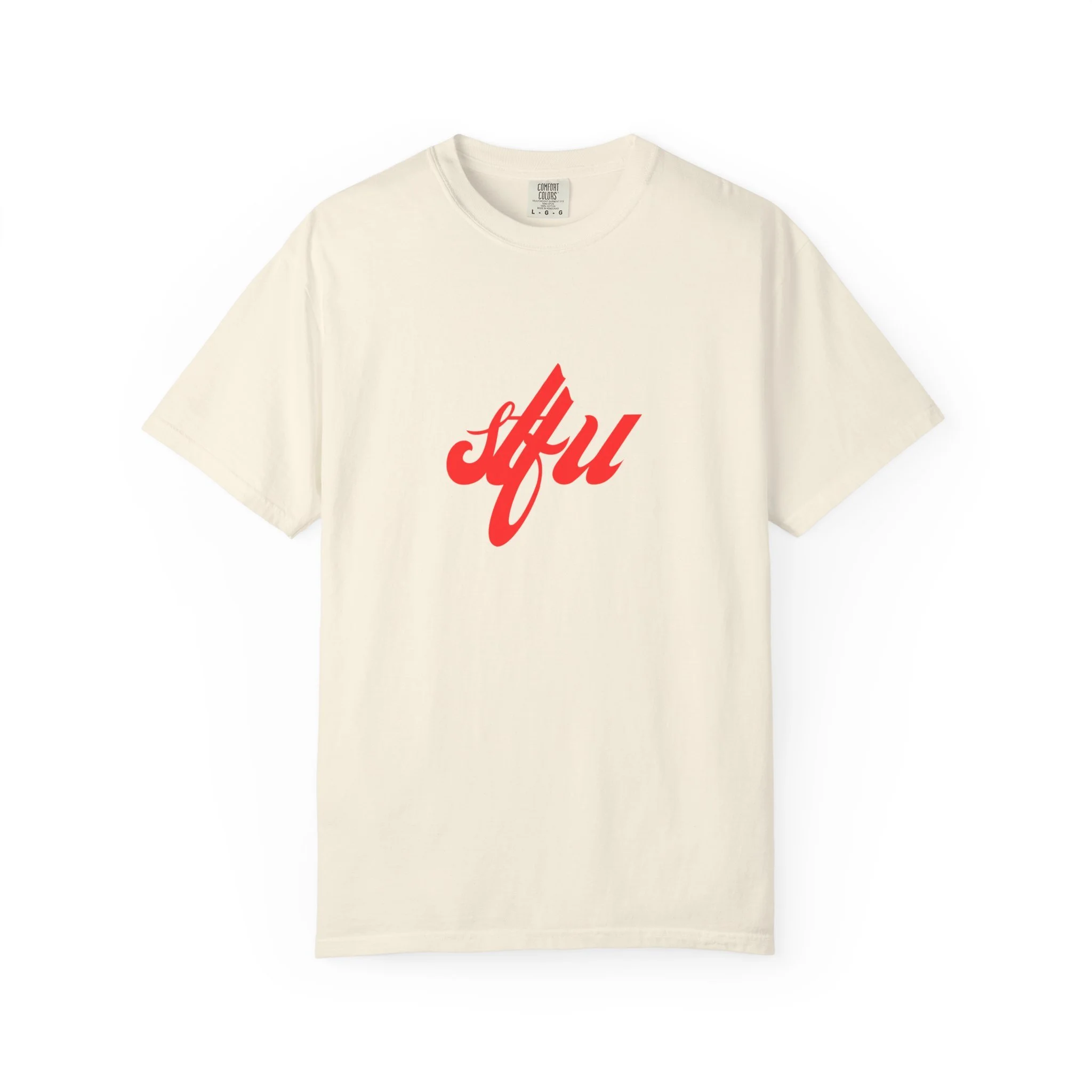 Chill Vibes Unisex Garment-Dyed T-Shirt with 'STFU' Design - Perfect for Casual Outings, Gifting, and Everyday Wear