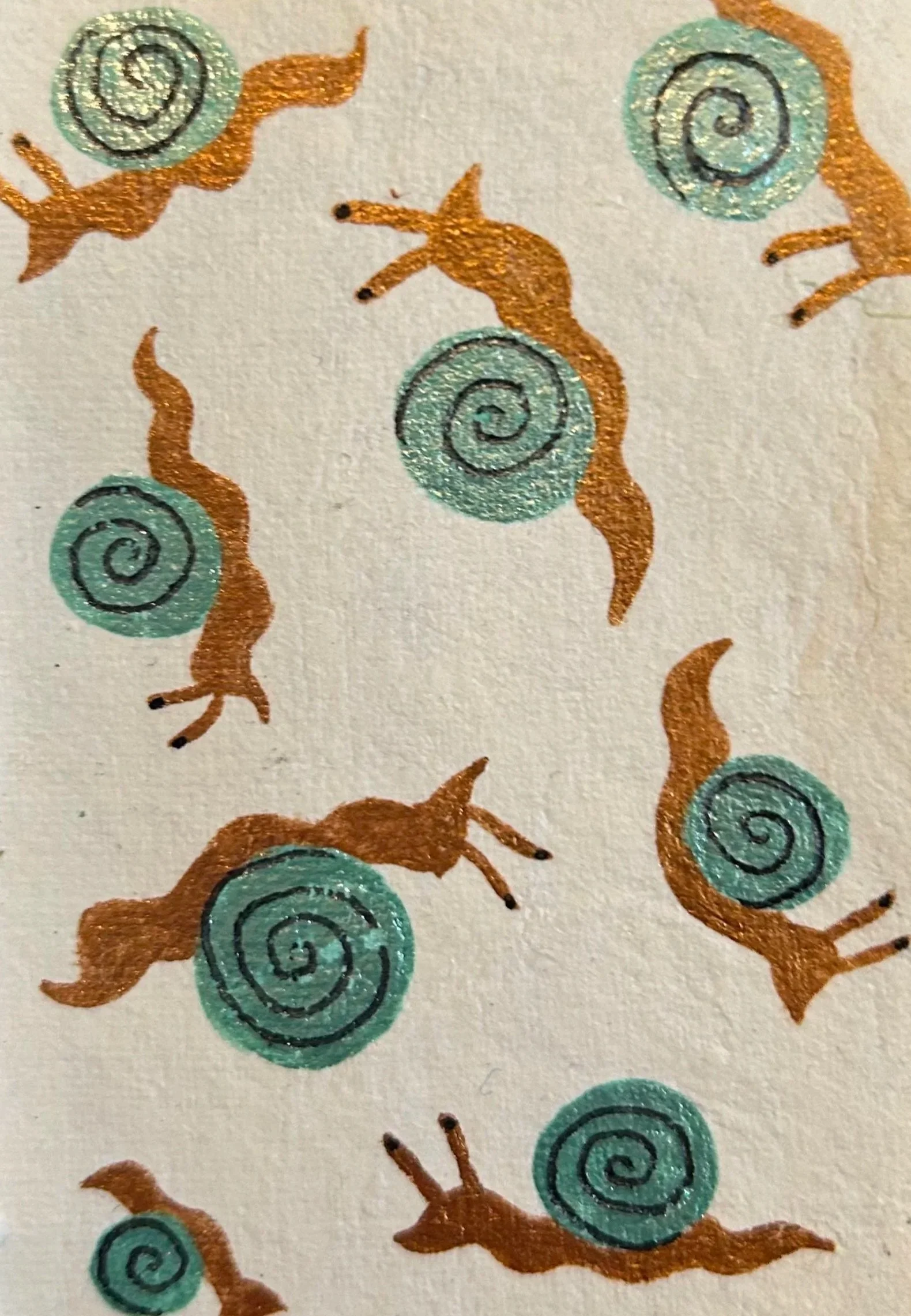 Disco Snails Sketchbook 15