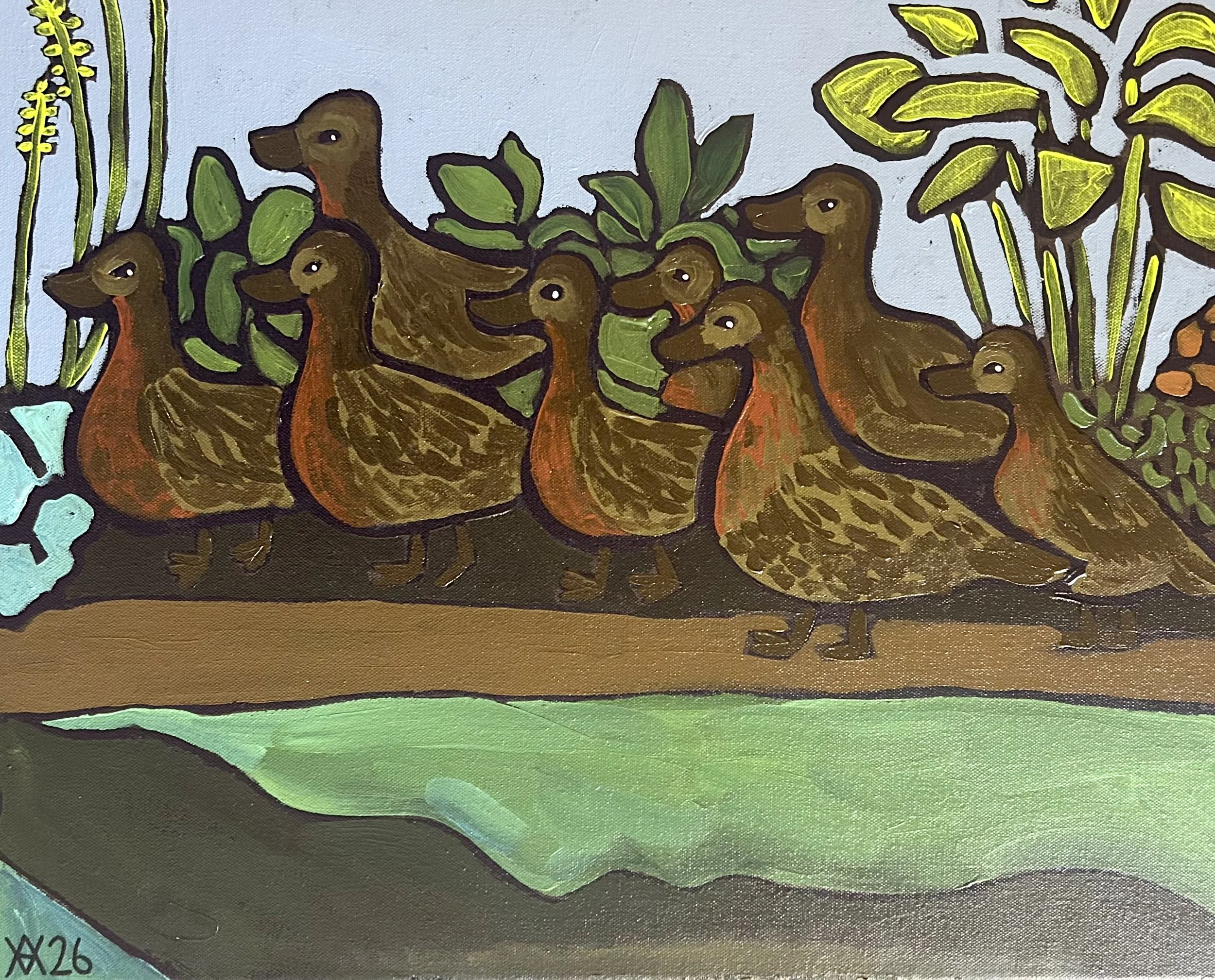 Ducks In the Garden 2026