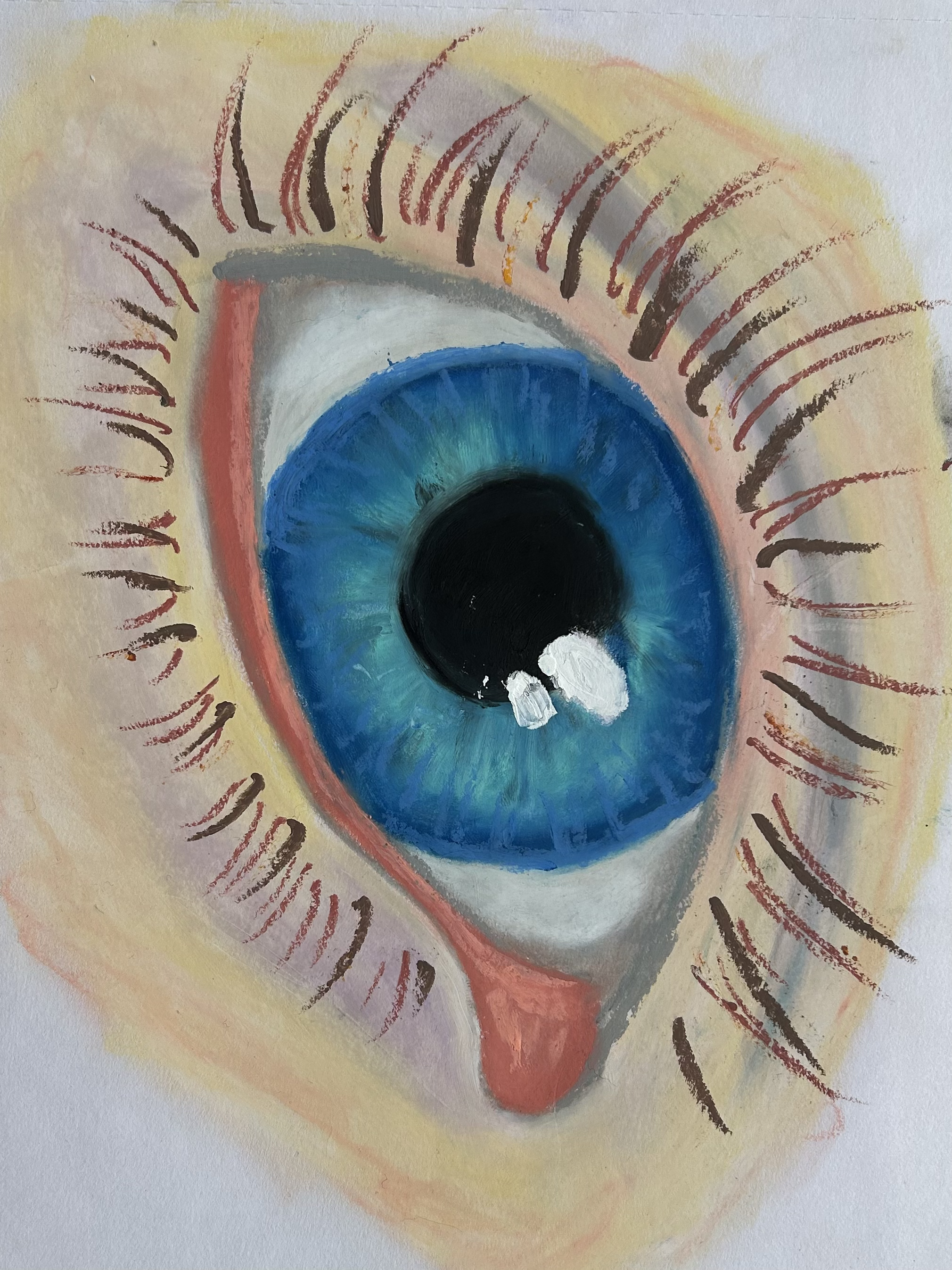 Blue Eye Sketchbook 19