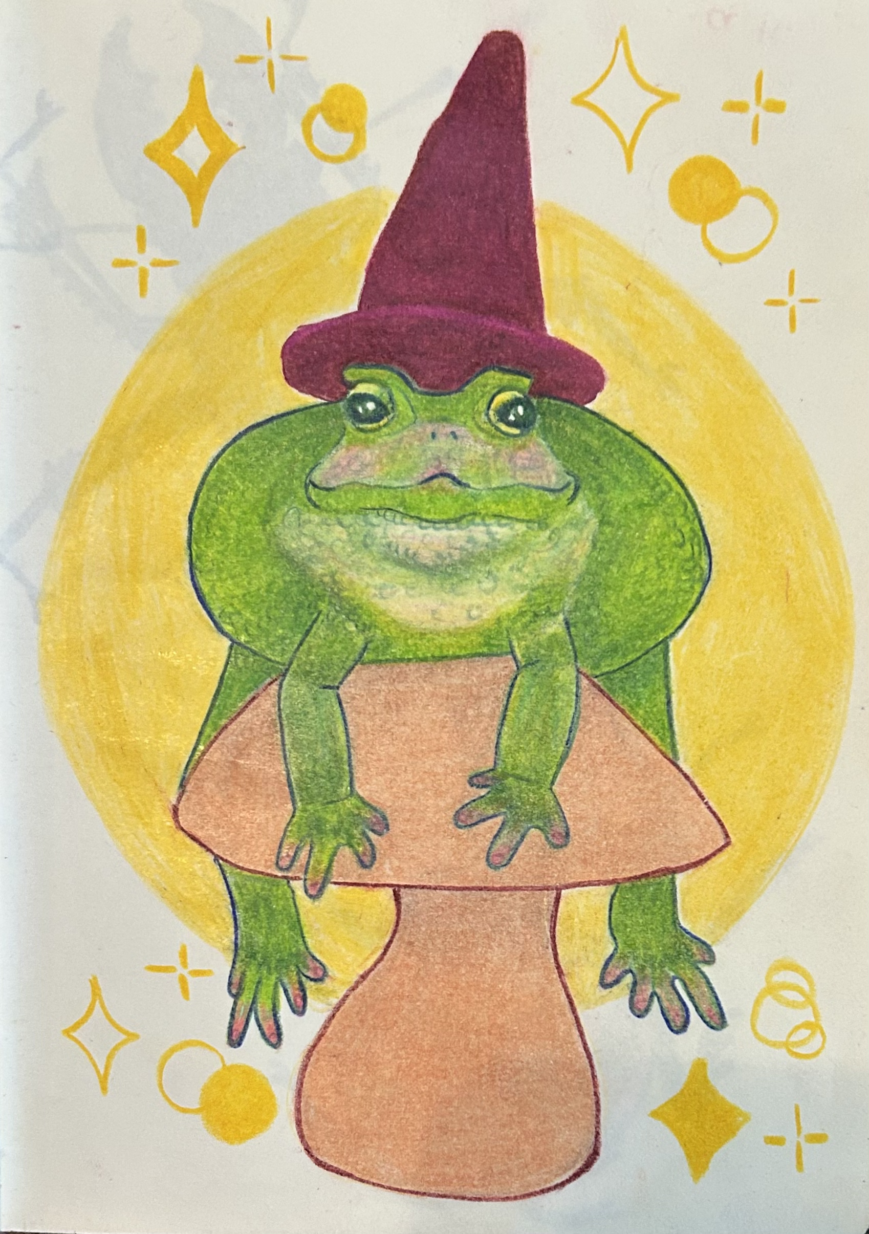 Frog Witch Sketchbook 14