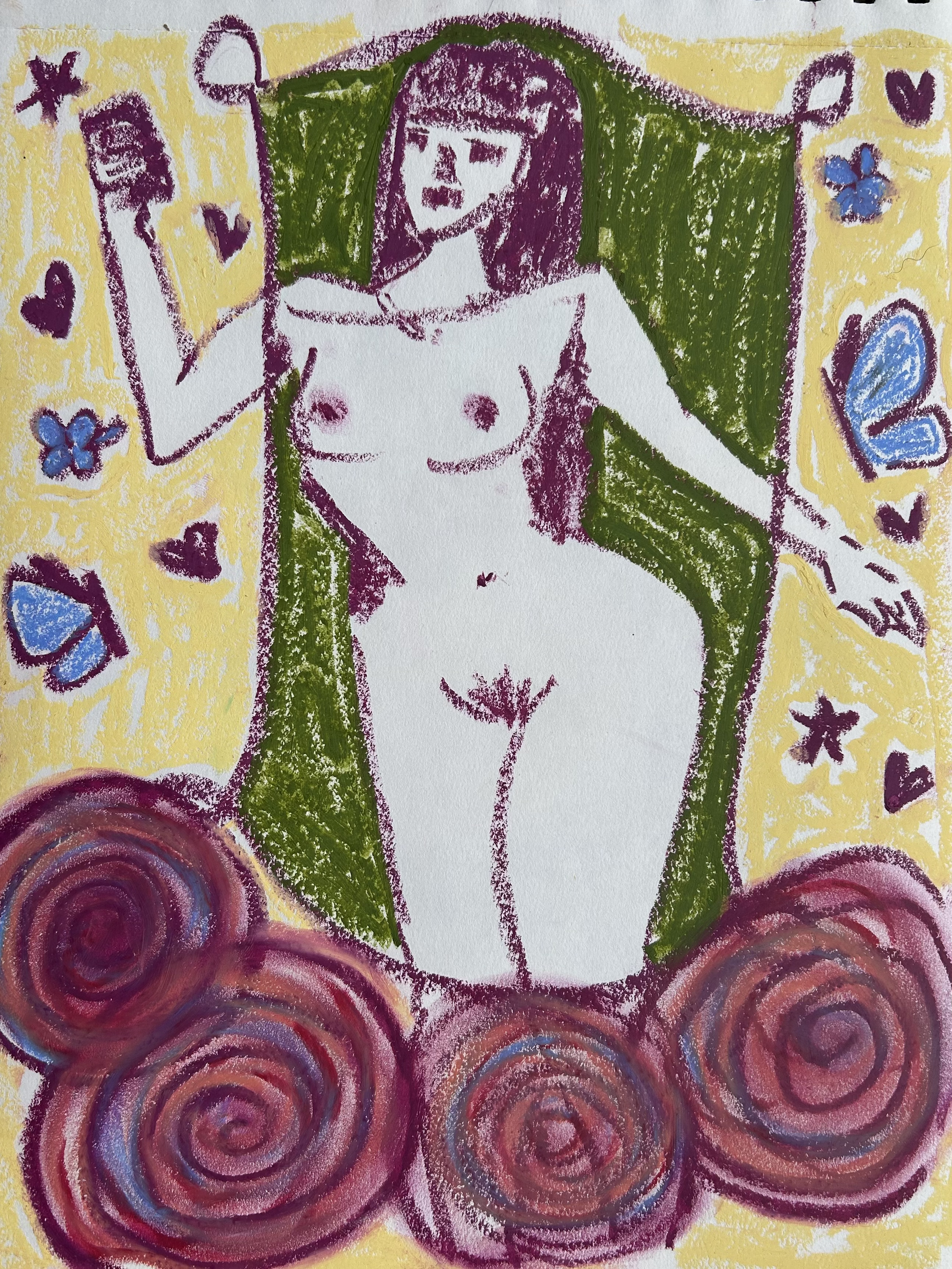 Mirror Selfie Sketchbook 19