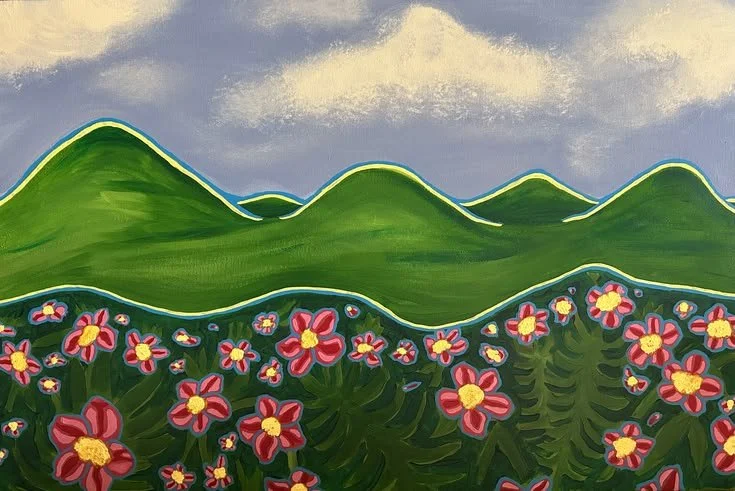 Mountains With Flowers 2026