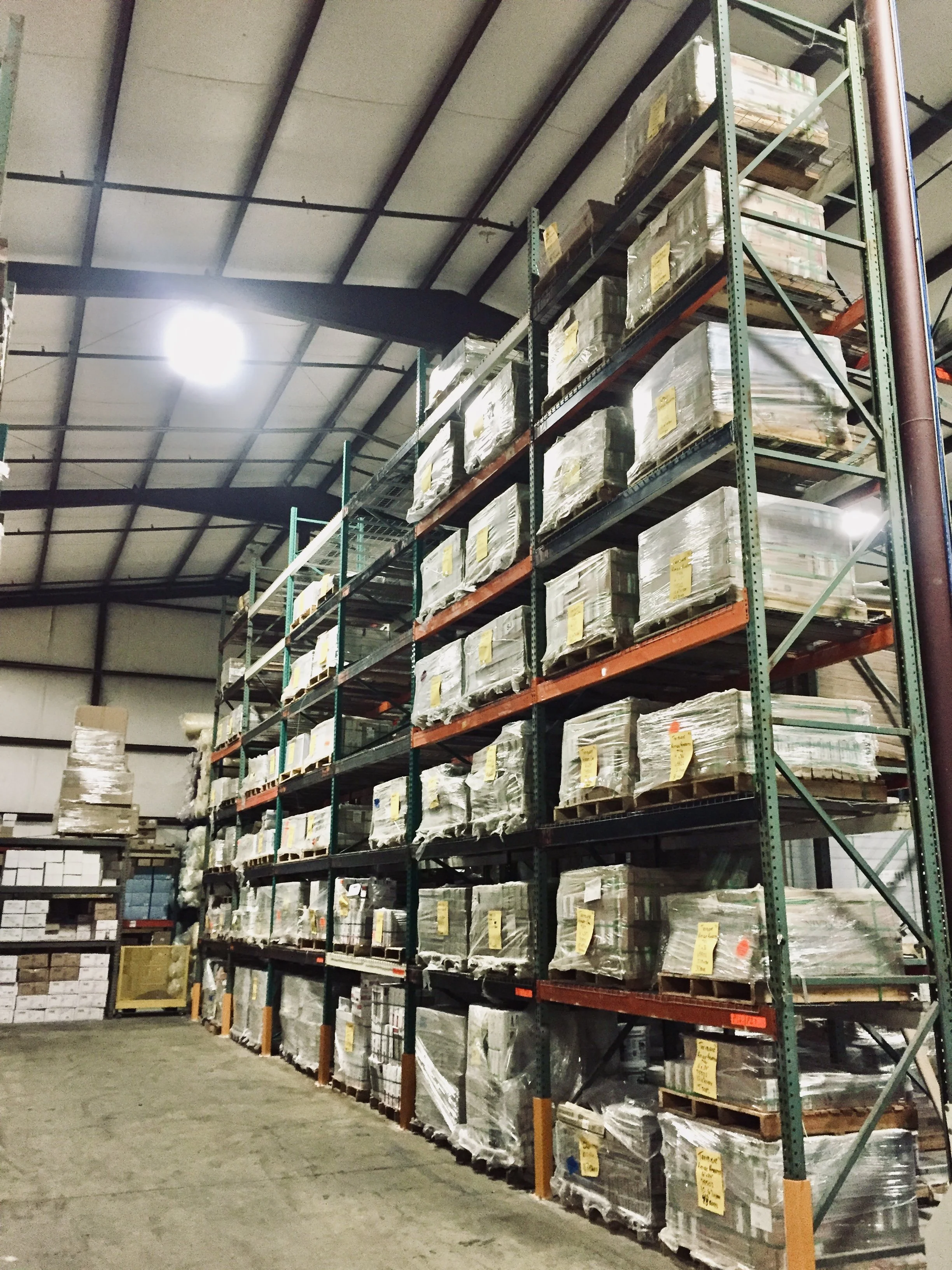 Flooring warehouse where COAT began