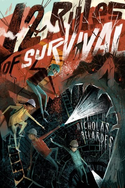 Nicholas Belardes novel The 12 Rules of Survival, cover design by Tim Banks