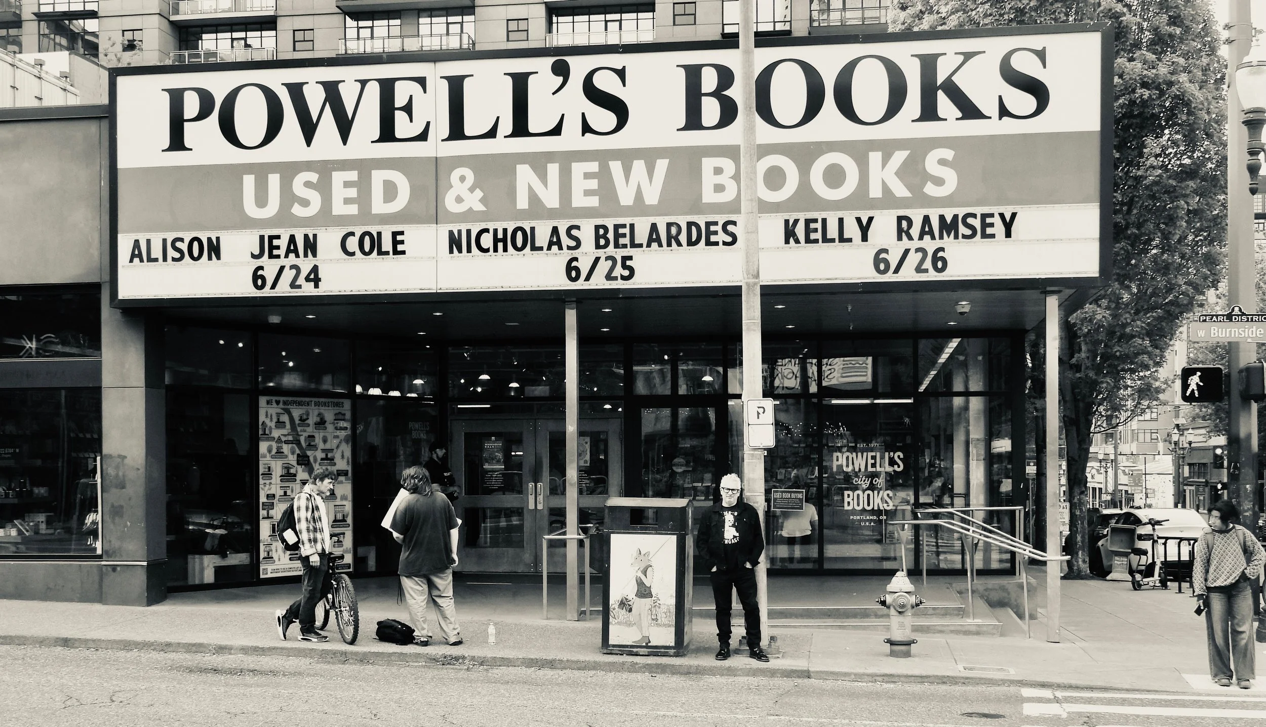 Nicholas Belardes at Powell's City of Books for launch of Ten Sleep