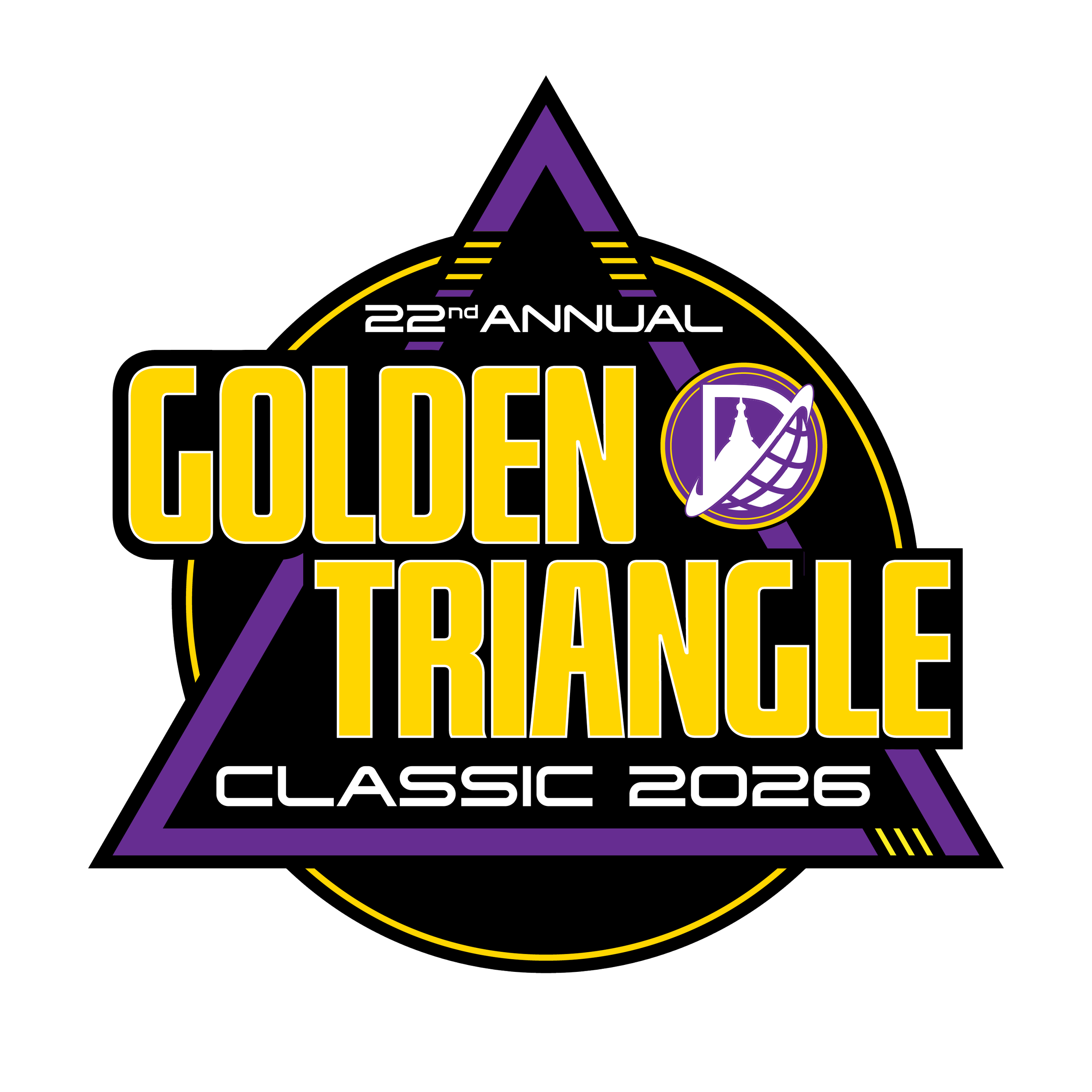 22nd Annual Golden Triangle Classic 2026 official logo