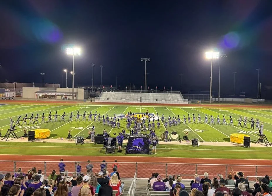 Bandtober has kicked off with a bang! Yesterday we competed at the Aubrey marching classic. Our kids performed their hearts out and made finals and placed 6th out of 24 bands. I&rsquo;m so proud of them for latching on and working hard to achieve the