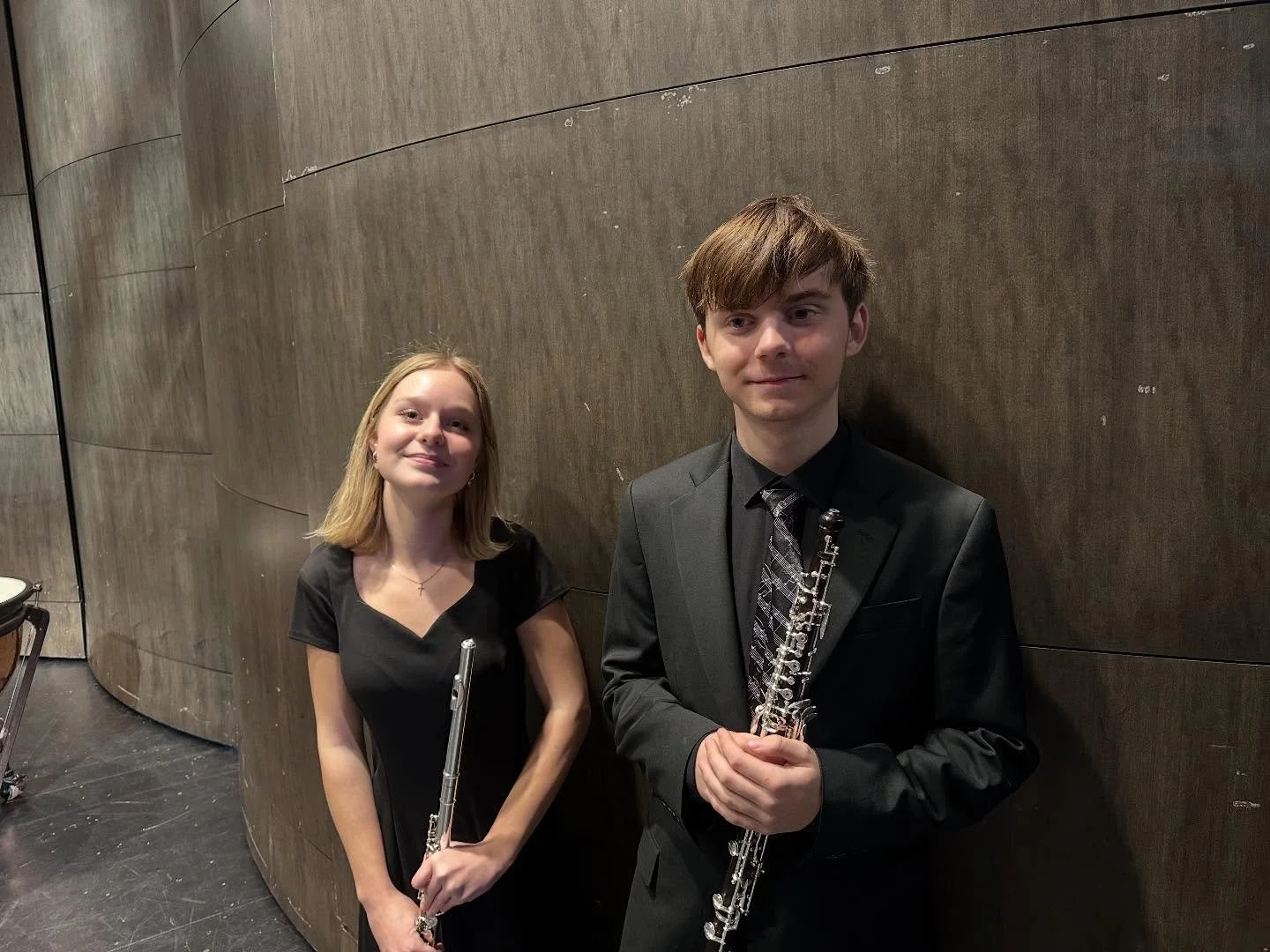 Way to go Wesley and Luna on your awesome performance with the TMEA Region Orchestra today!!!!