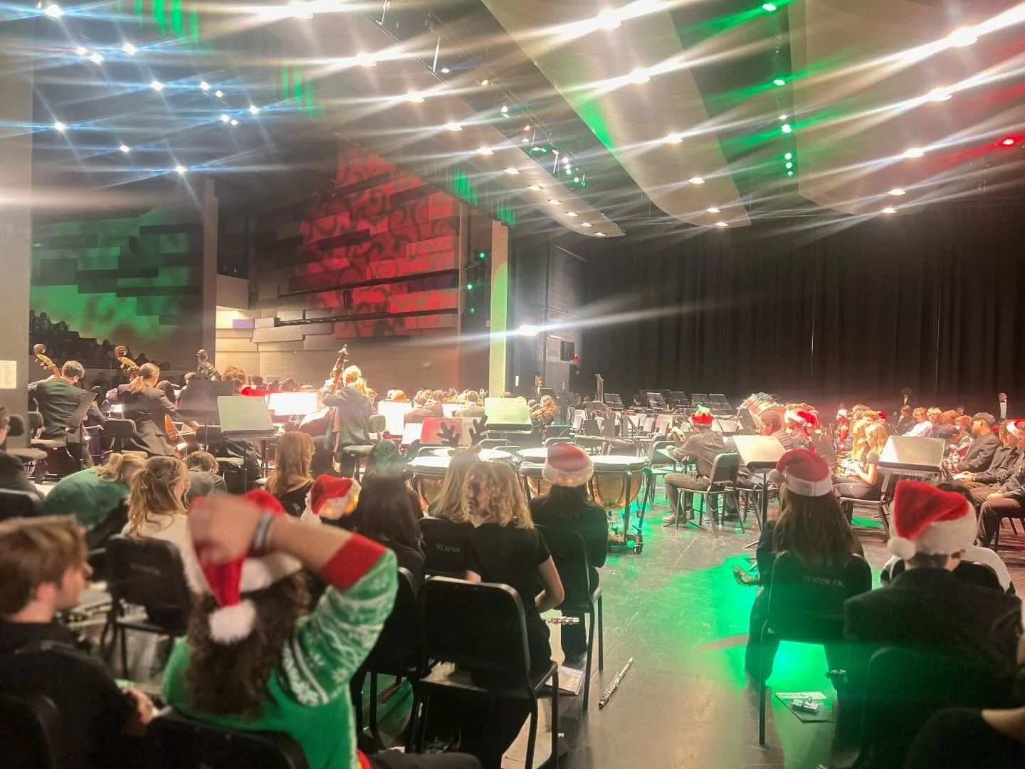 On Thursday, your POBC concert bands as well as @dhsorch @dentonhs_choir @dhs_mariachi and @dhsvox performed in their annual winter concert!! 
Each of these ensembles performed beautifully, and we are so proud of all the hard work and effort they put