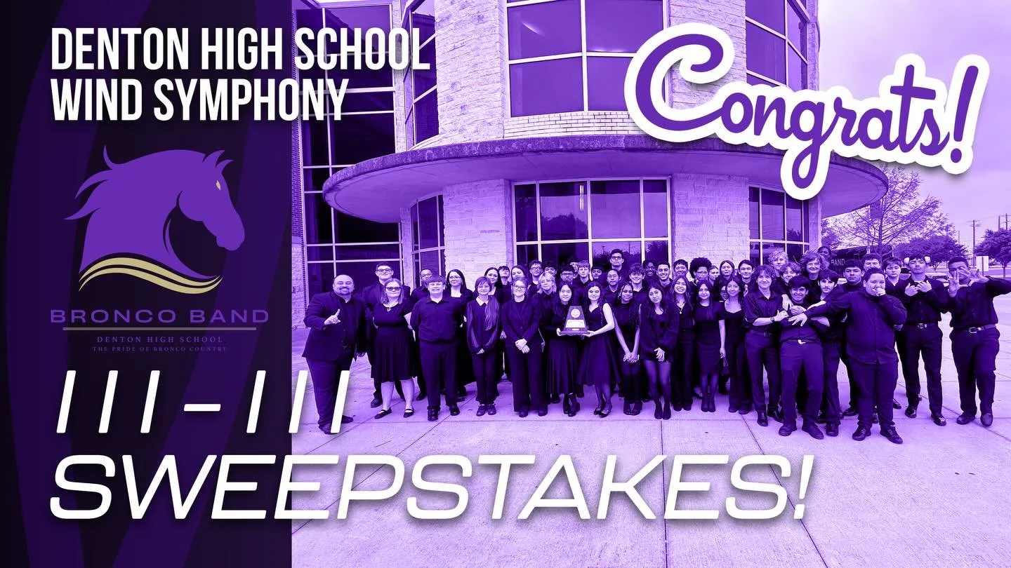 Way to go Wind Symphony!!!!
