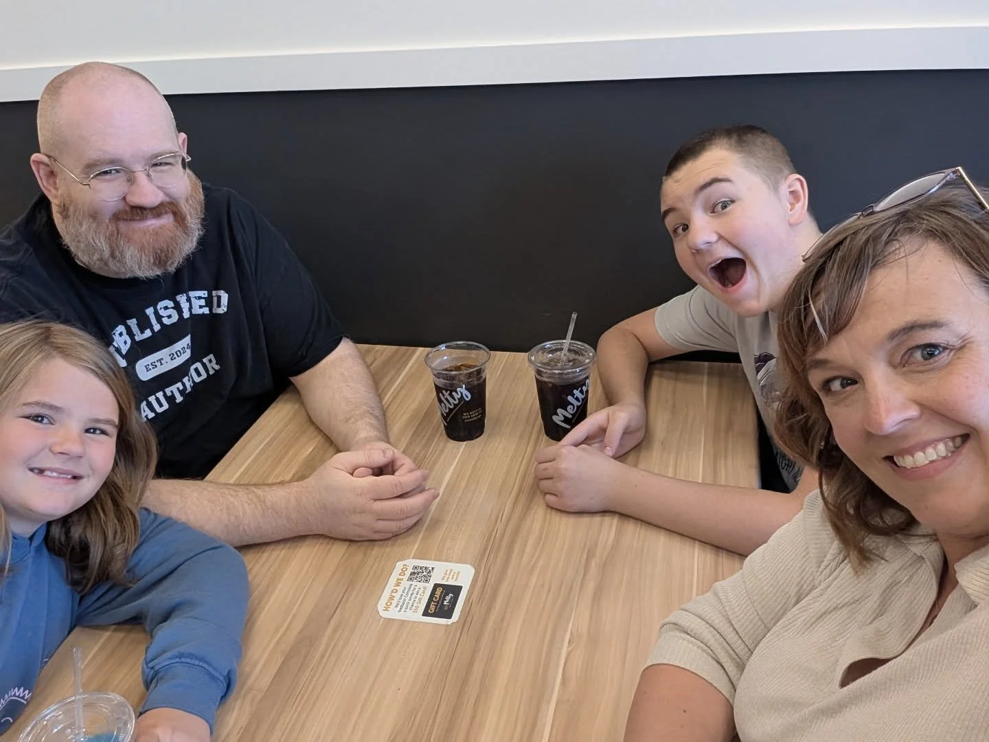 I have to take a moment today to thank my family  for all they have done during my campaign. 

To my older kiddos, thanks for supporting me and asking how the campaign was going, it meant everything. 

To my kids still at home, thank you. Thank you f