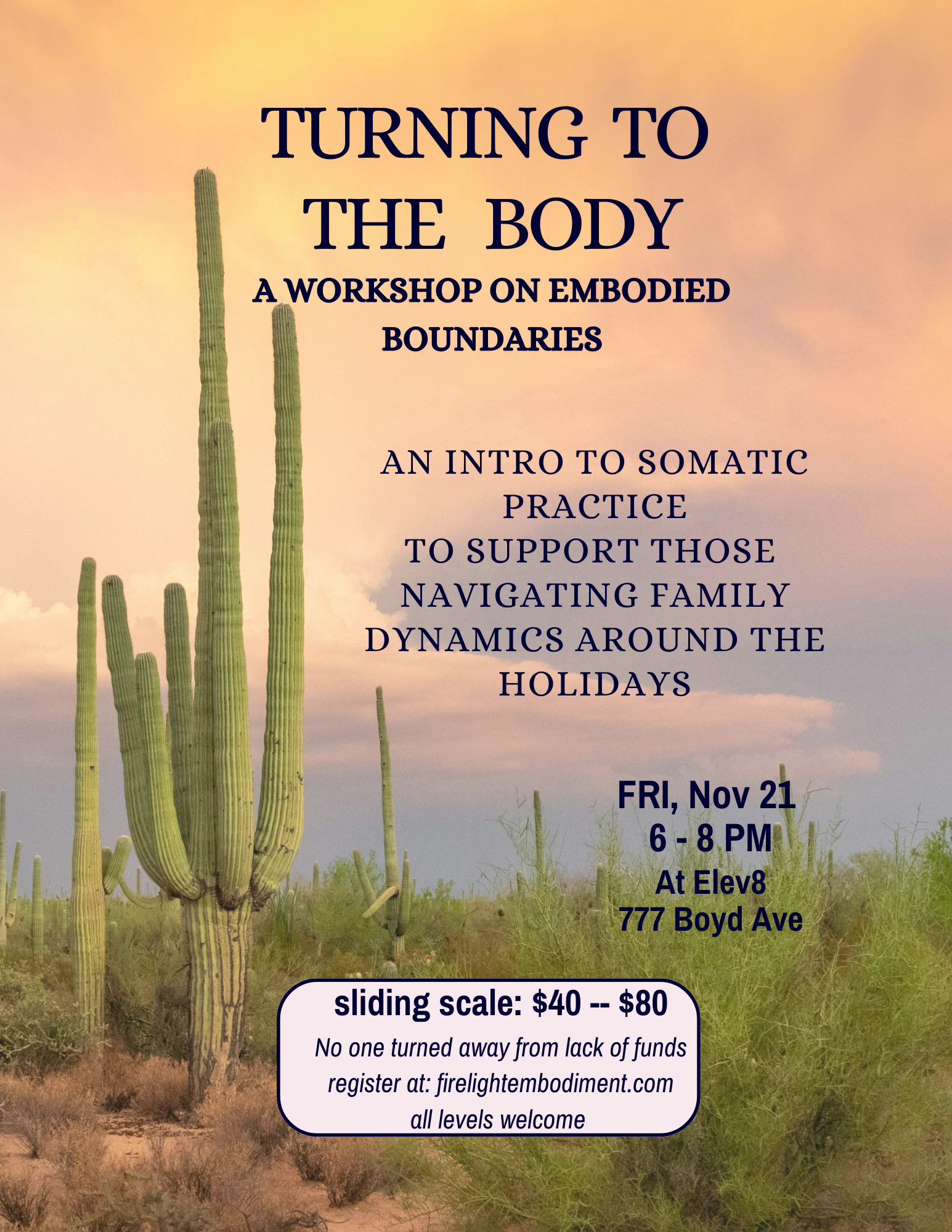 Turning to the Body: Boundaries