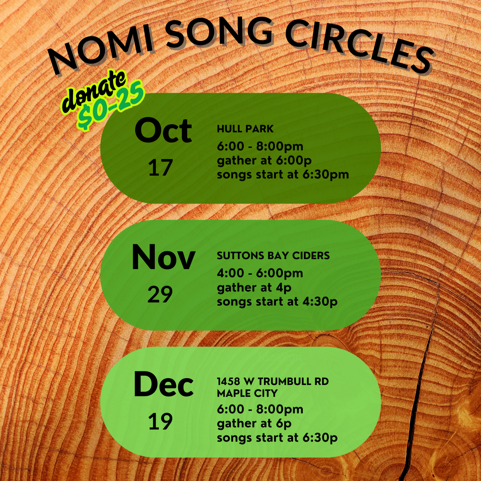 NoMi Song Circles