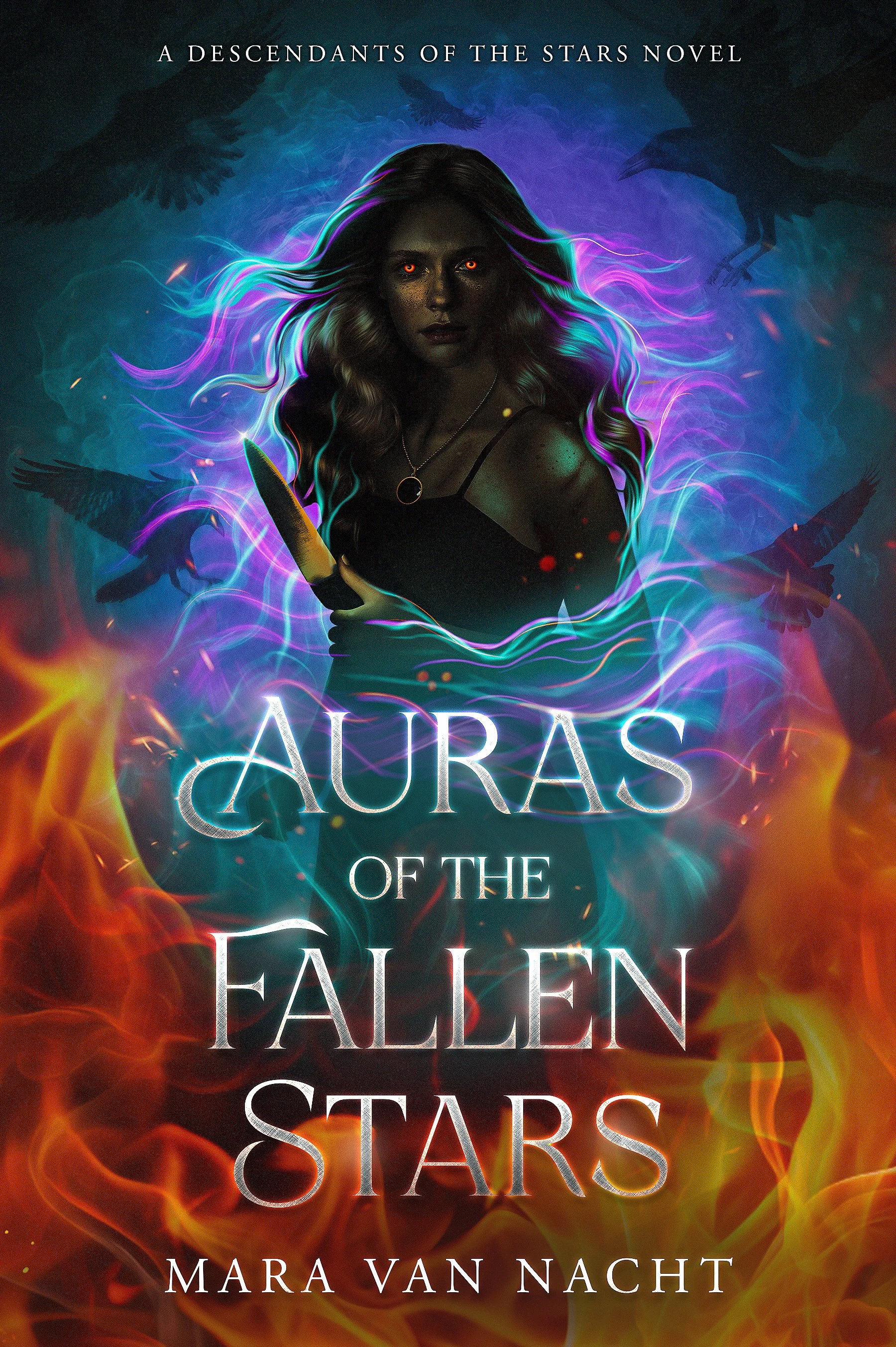 Auras of the Fallen Stars Paperback Pre-Order — Author Mara van Nacht