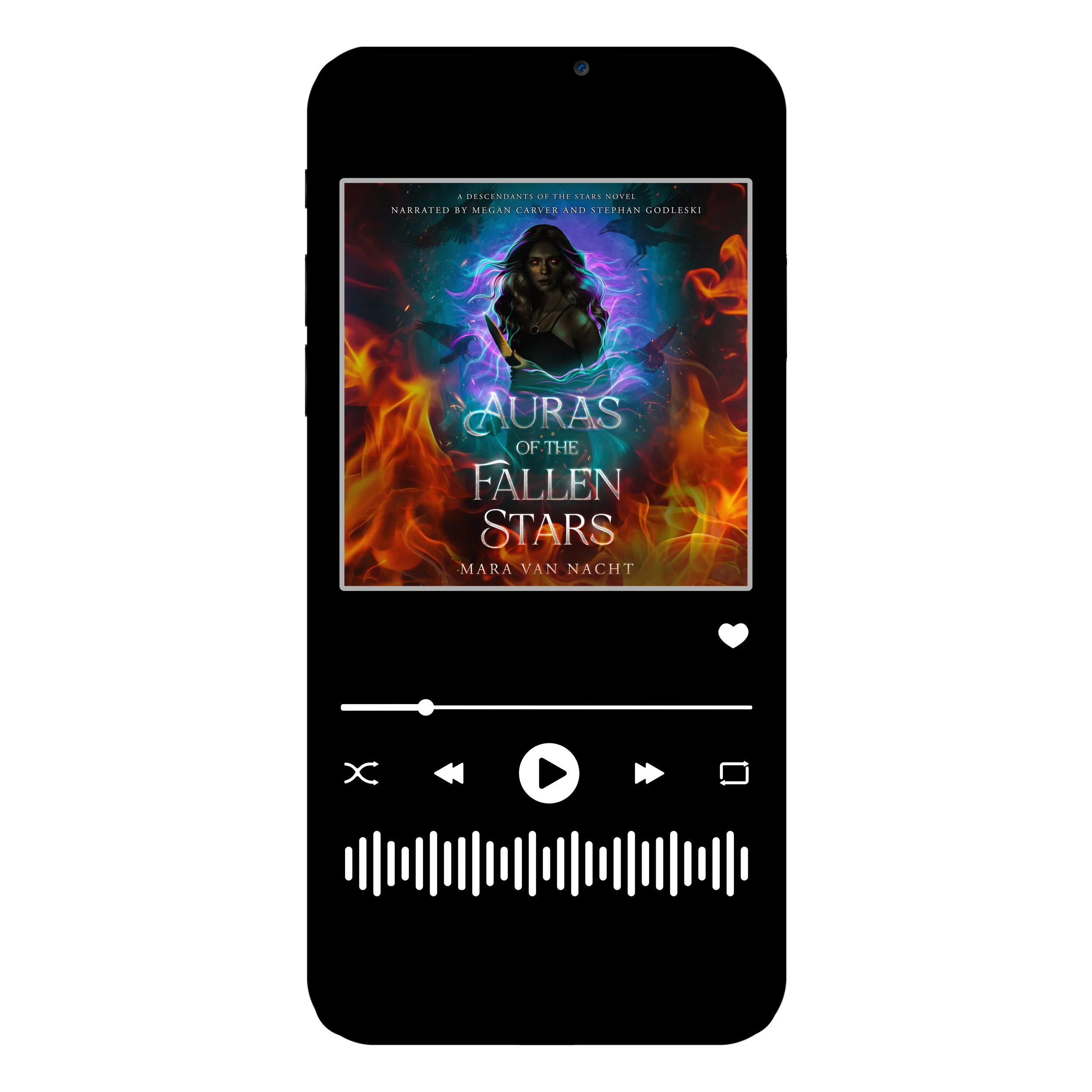 Auras of the Fallen Stars Duet Narrated Audiobook