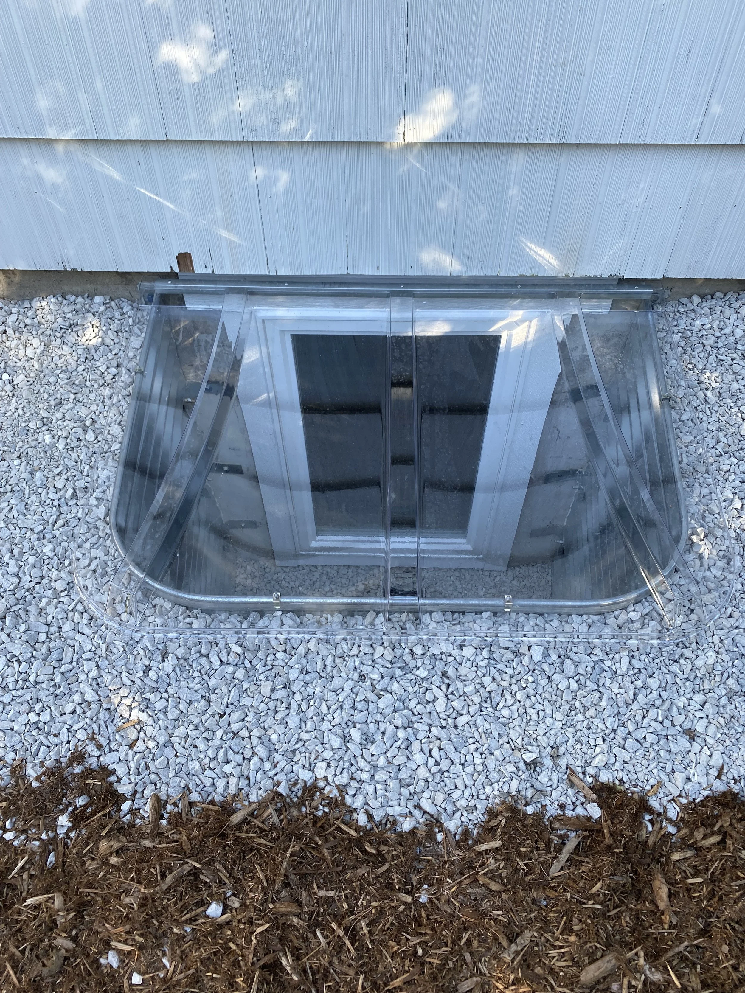 Egress Window with cover
