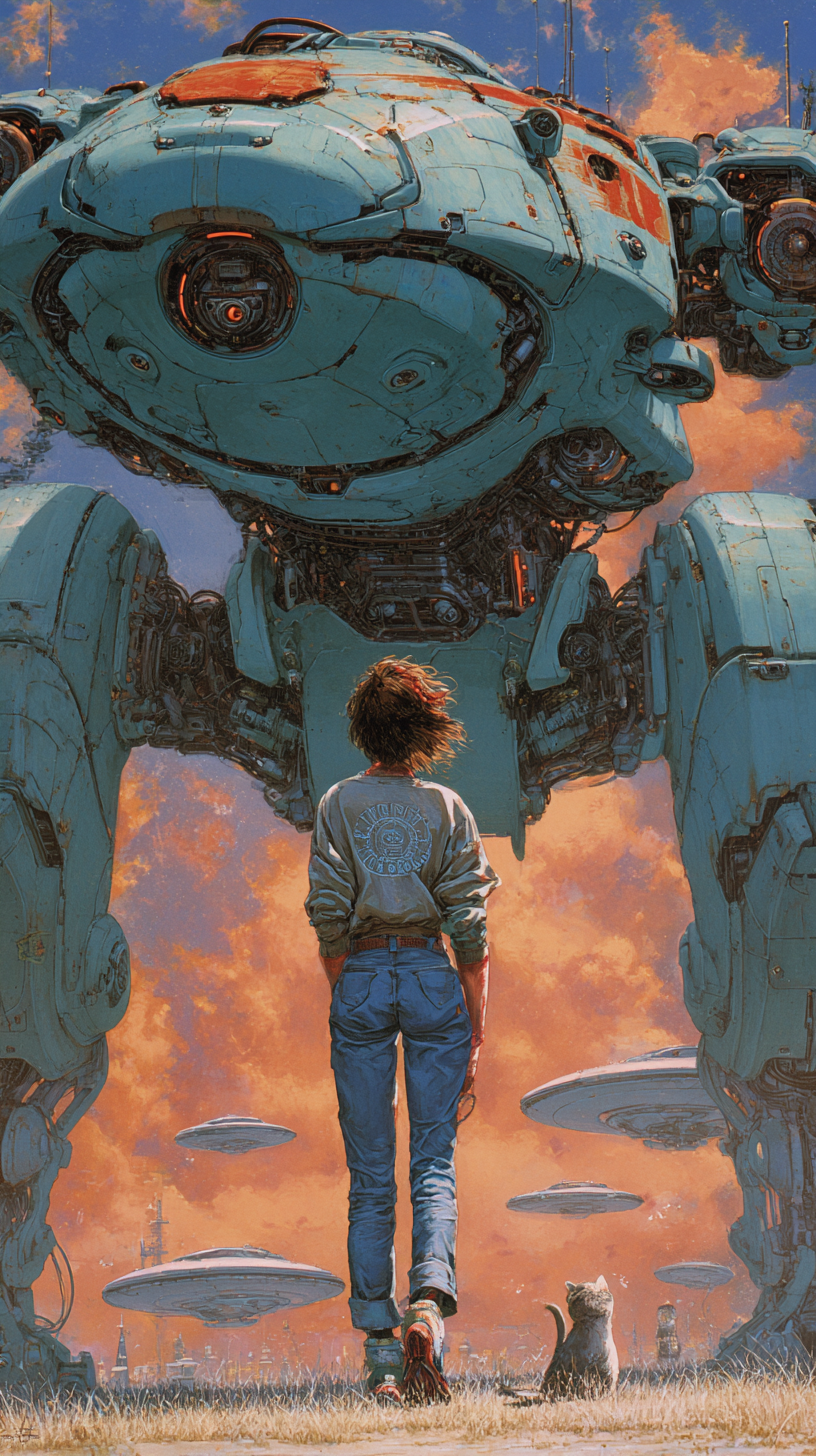 u5664483869_beautiful_mech_warrior_pilot_women_saving_the_cat_a_b8603510-408a-4cc8-9a0c-4ff270da8716.png