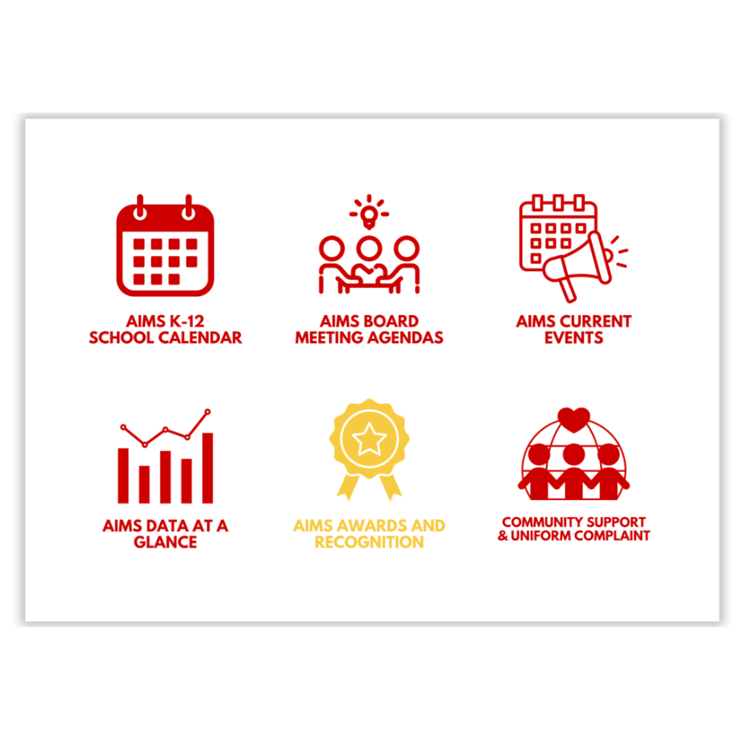 AIMS Website Icon Suite