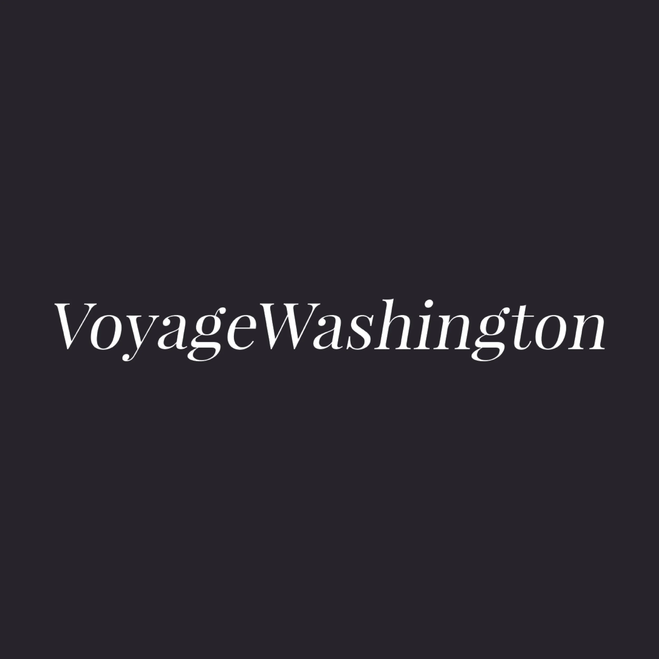Voyage Washington Publication