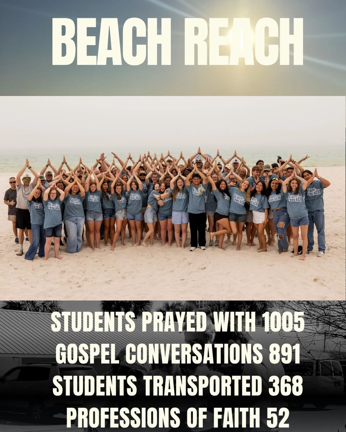57 students. One week in Panama City Beach. Tons of gospel conversations. Lives changed forever.