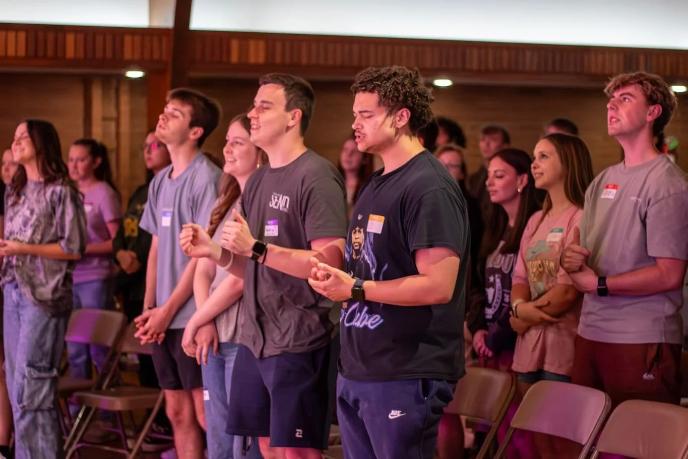 HAPPY TUESDAY🥳☀️🤩
Join us tonight for our very last BCM Collective of the school year🥹🙌🏼🤗 
Tonight is a special night because we are praying over our students who are serving this summer🌎🙏🏼
Free Dinner @ 6:30 😋
Worship @ 7:00 🎤
We cannot w
