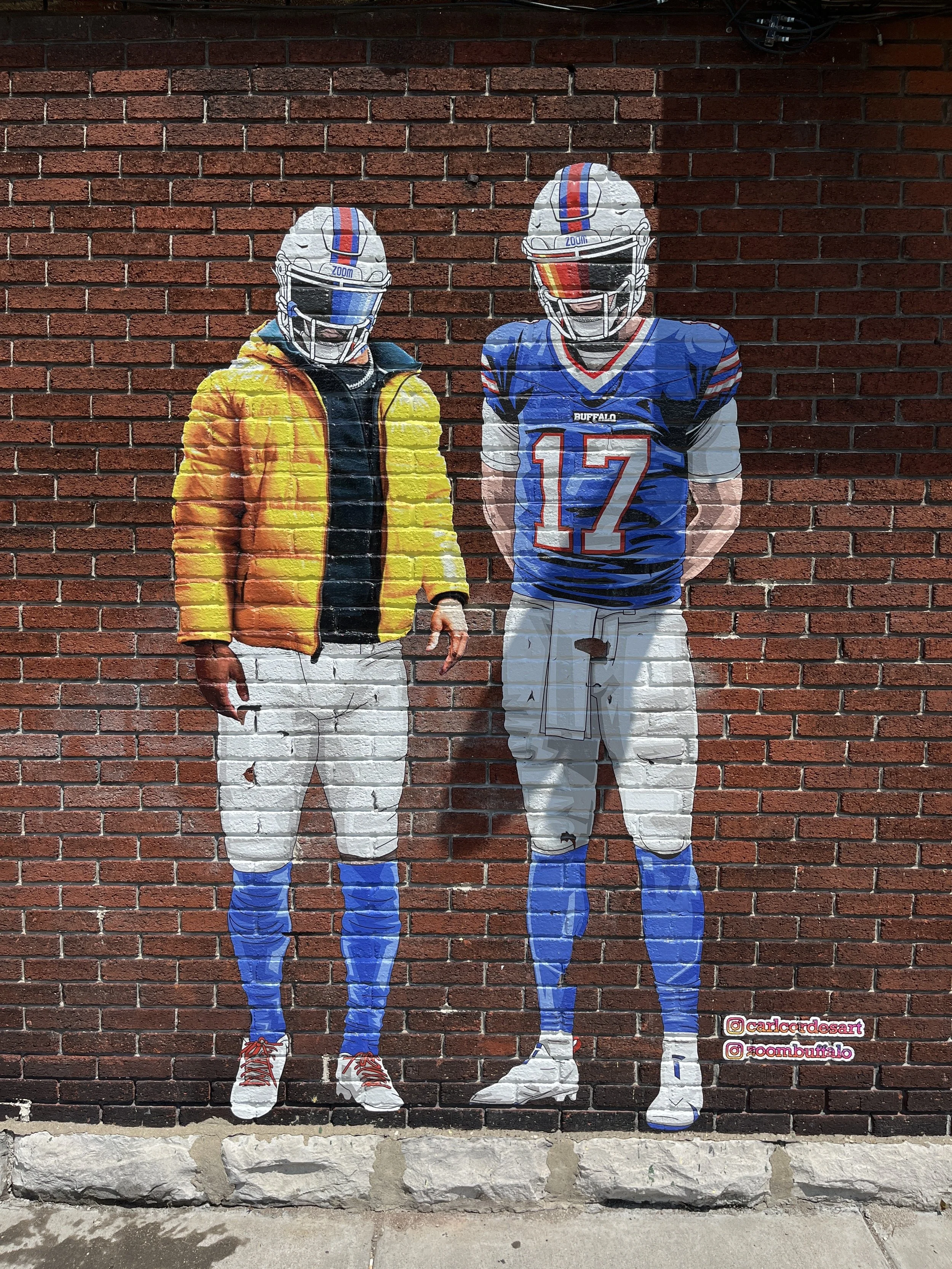 Visit this mural at the Moor Room bar and restaurant (1535 Hertel Ave
Buffalo, NY 14216)