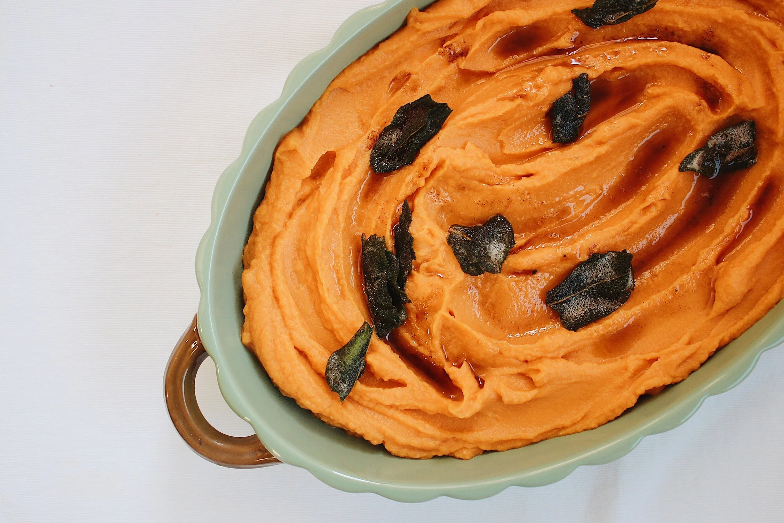 Brown Butter Sage Sweet Potatoes