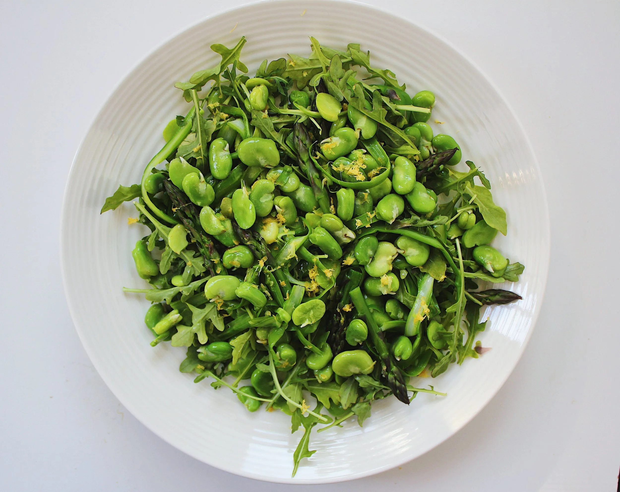 Fava Bean Salad