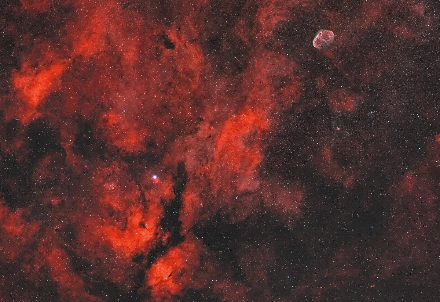 Sadr region - Crescent nebula 4,990 ly  06-23-25 0130
&mdash;&mdash;&mdash;&mdash;&mdash;&mdash;&mdash;&mdash;&mdash;&mdash;&mdash;&mdash;&mdash;&mdash;&mdash;&mdash;&mdash;&mdash;&mdash;&mdash;&mdash;&mdash;&mdash;&mdash;&mdash;&mdash;&mdash;&mdash;