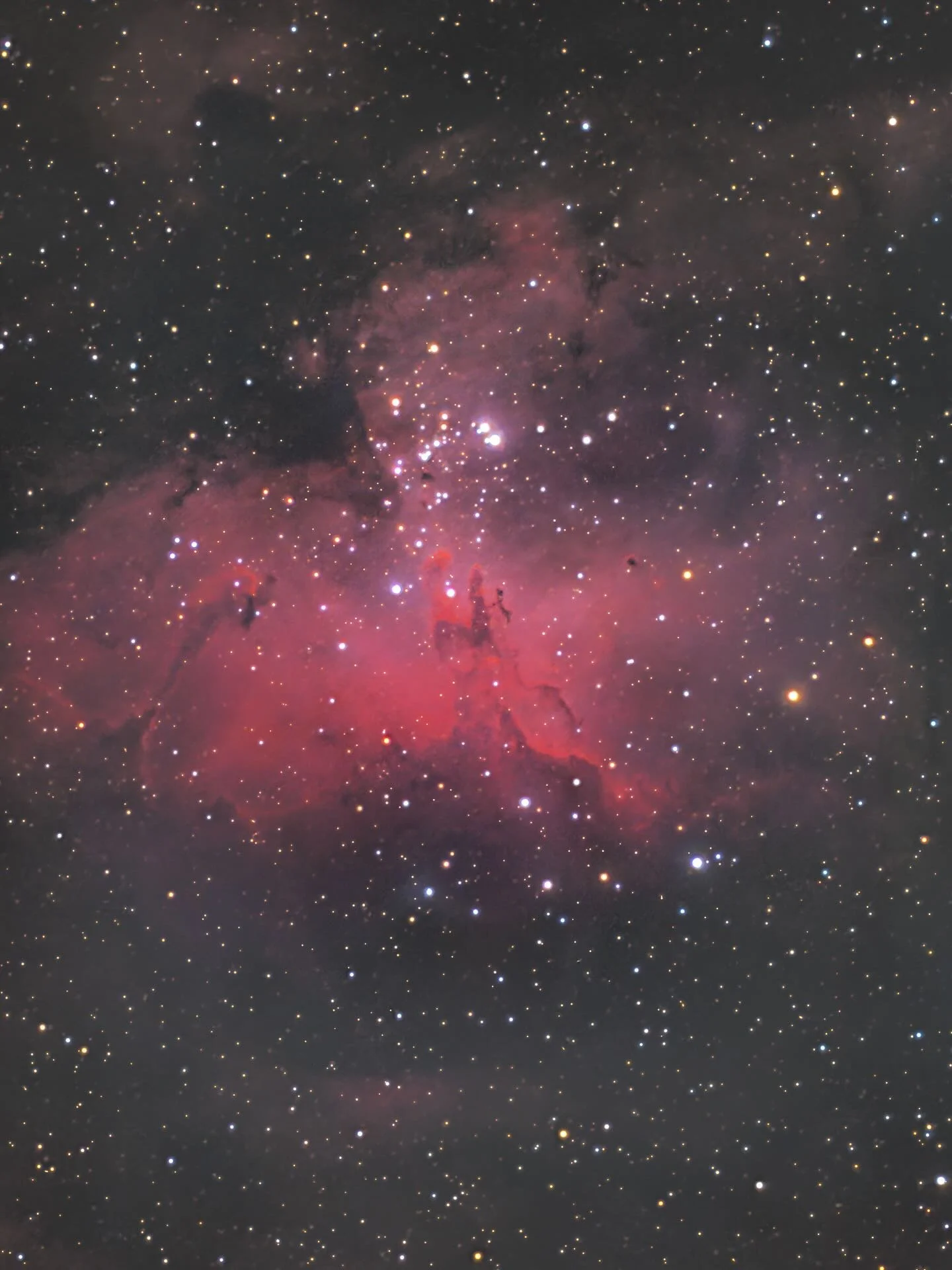 M 16 ( Pillars of creation, Eagle nebula) 5,690ly 06-02-2340
&mdash;&mdash;&mdash;&mdash;&mdash;&mdash;&mdash;&mdash;&mdash;&mdash;&mdash;&mdash;&mdash;&mdash;&mdash;&mdash;&mdash;&mdash;&mdash;&mdash;&mdash;&mdash;&mdash;&mdash;&mdash;&mdash;&mdash;