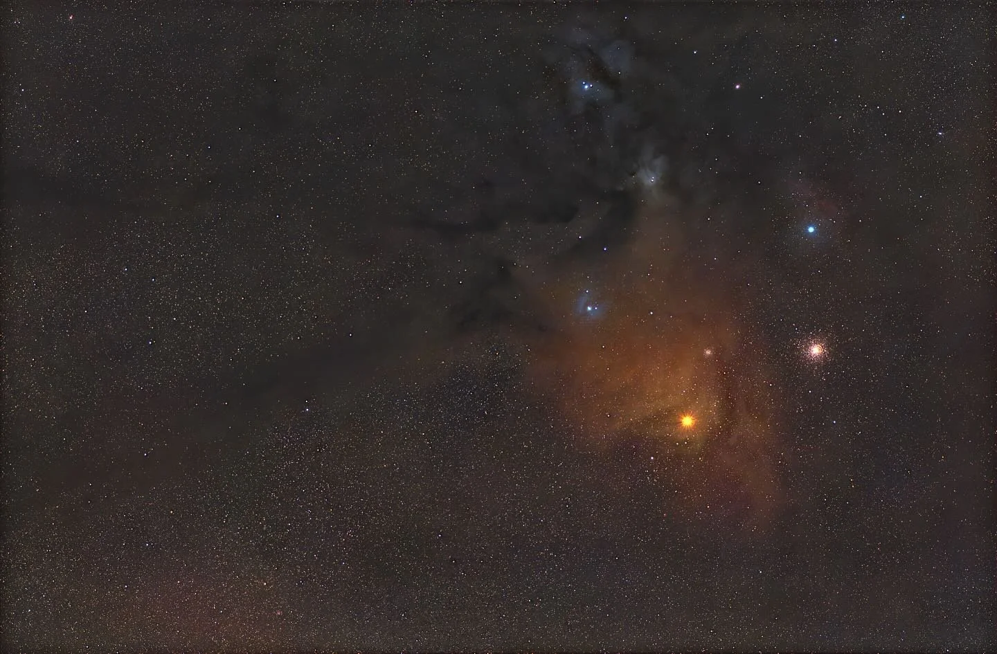Rho Ophiuchi cloud complex  460ly  05-21-25 0320
&mdash;&mdash;&mdash;&mdash;&mdash;&mdash;&mdash;&mdash;&mdash;&mdash;&mdash;&mdash;&mdash;&mdash;&mdash;&mdash;&mdash;&mdash;&mdash;&mdash;&mdash;&mdash;&mdash;&mdash;&mdash;&mdash;&mdash;&mdash;&mdas