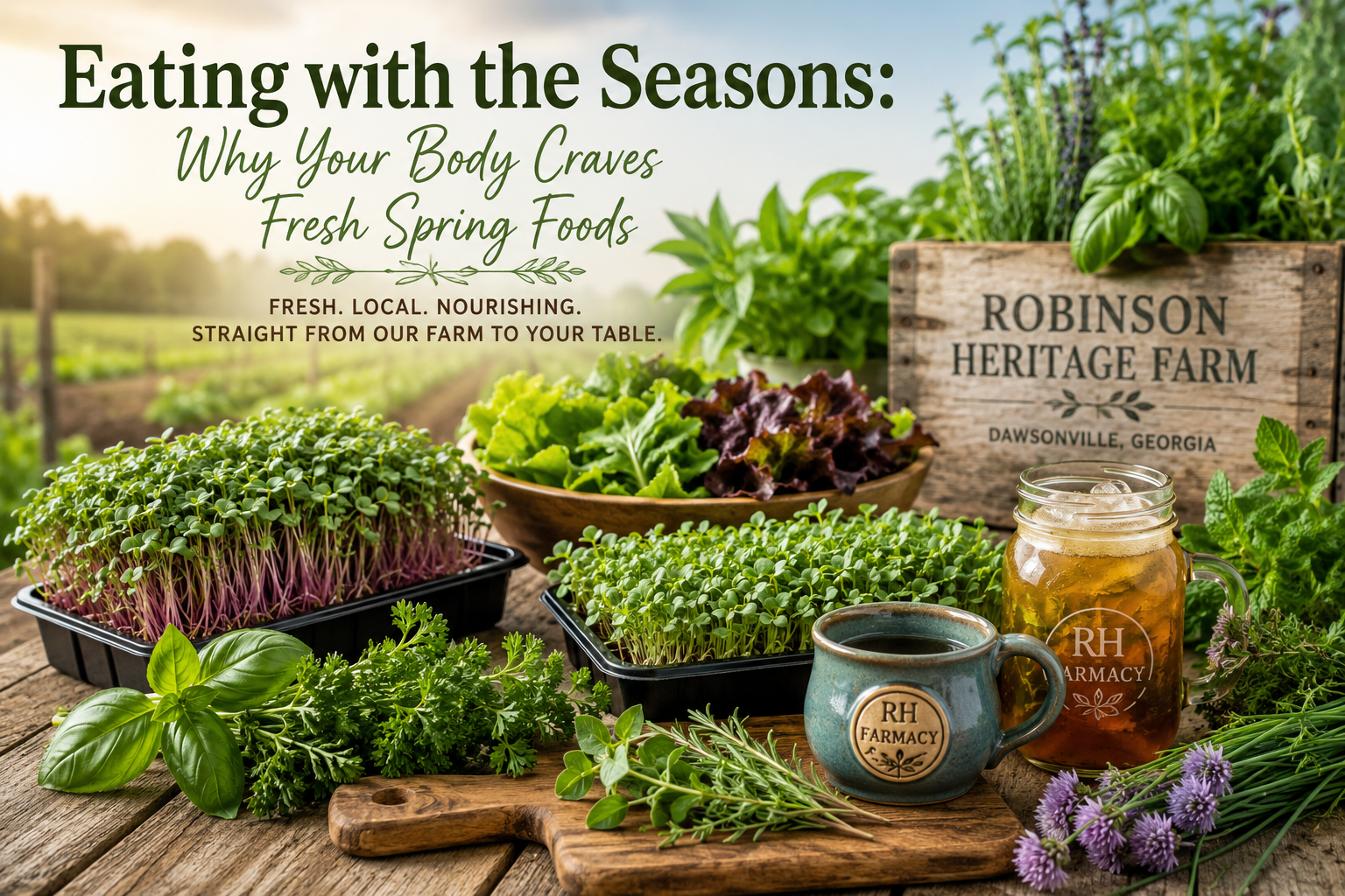 Eating with the Seasons: Why Your Body Craves Fresh Spring Foods
