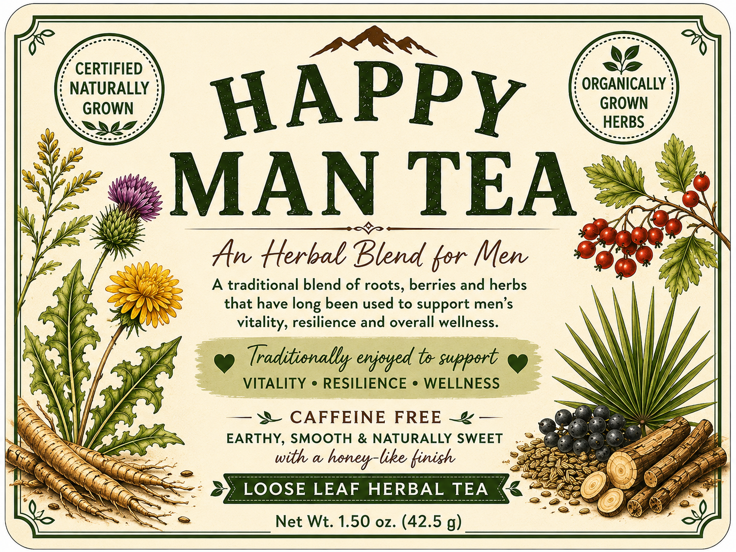 Happy Man Herbal Tea