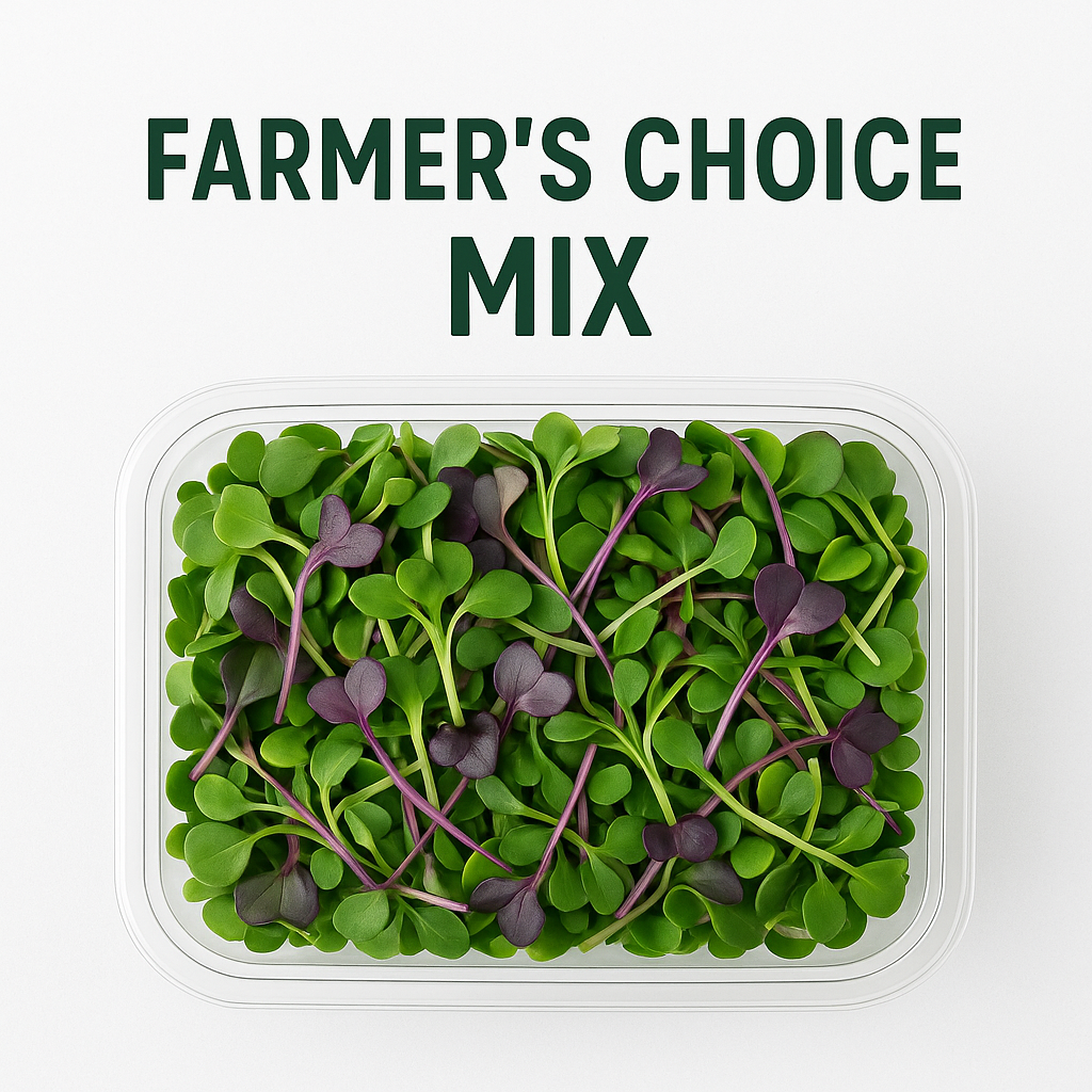 Farmers Choice Microgreens - Changes Weekly