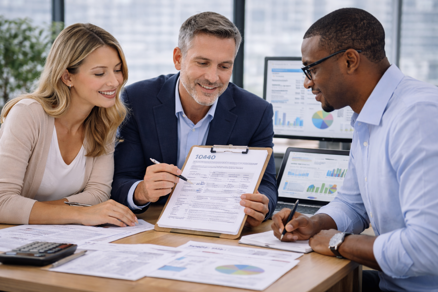 Tax professionals providing expert tax preparation and tax planning services for businesses in NYC and Long Island