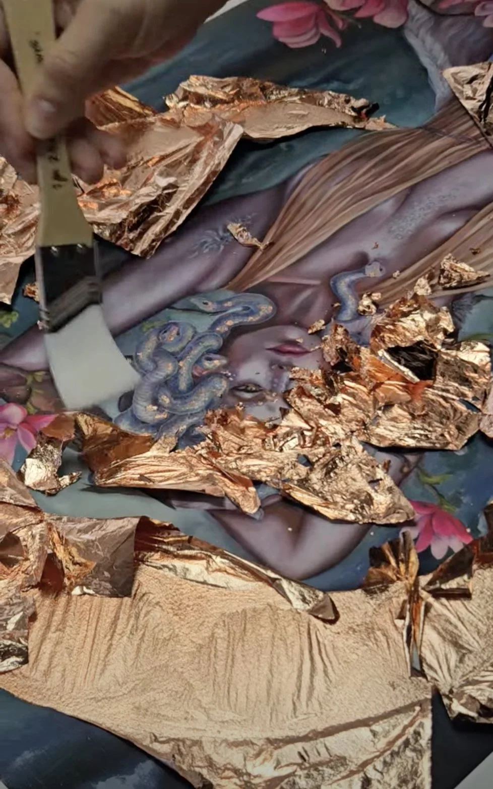 Hand-Embellished Art Prints