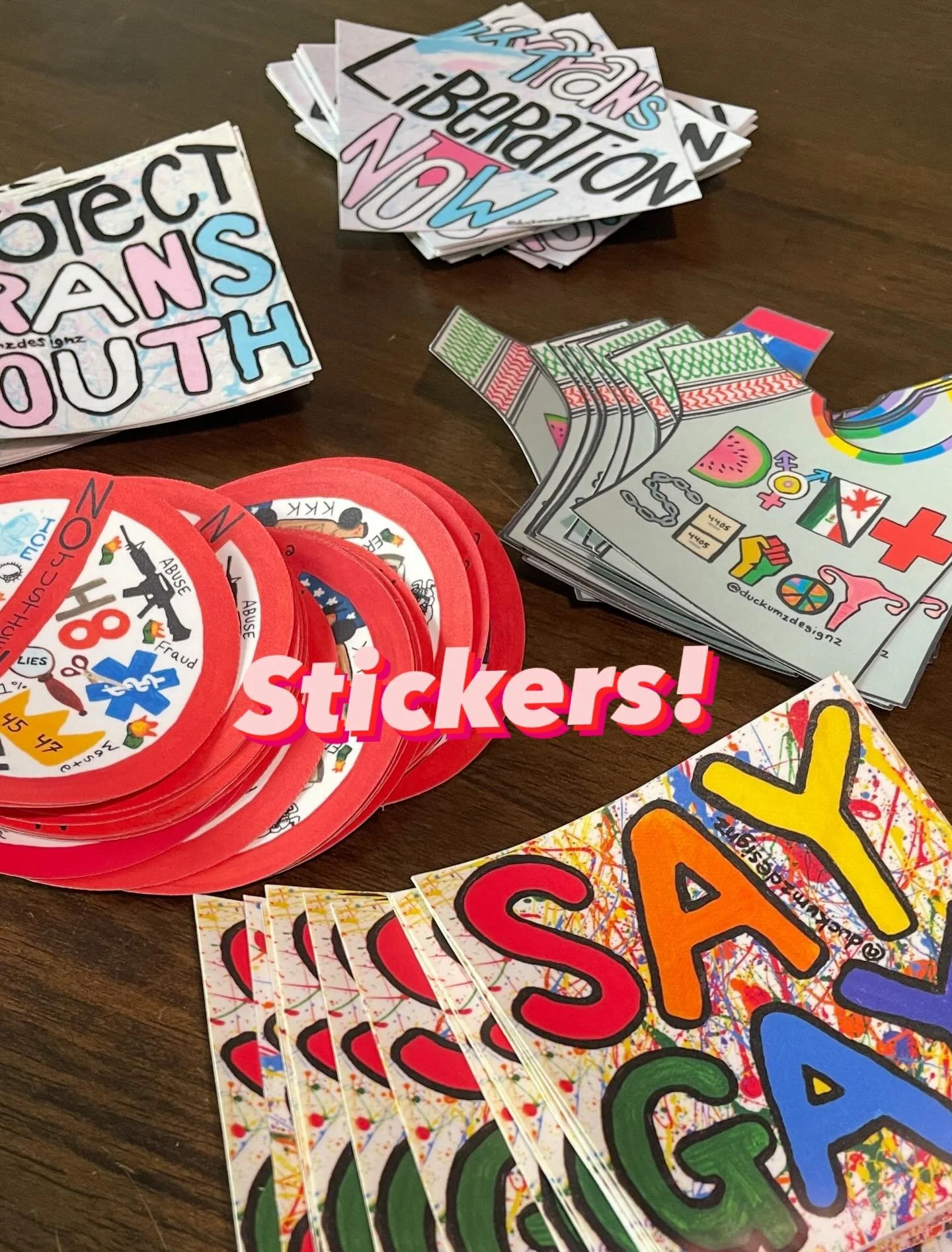🌈 Stickers! 
@duckumzdesignz
