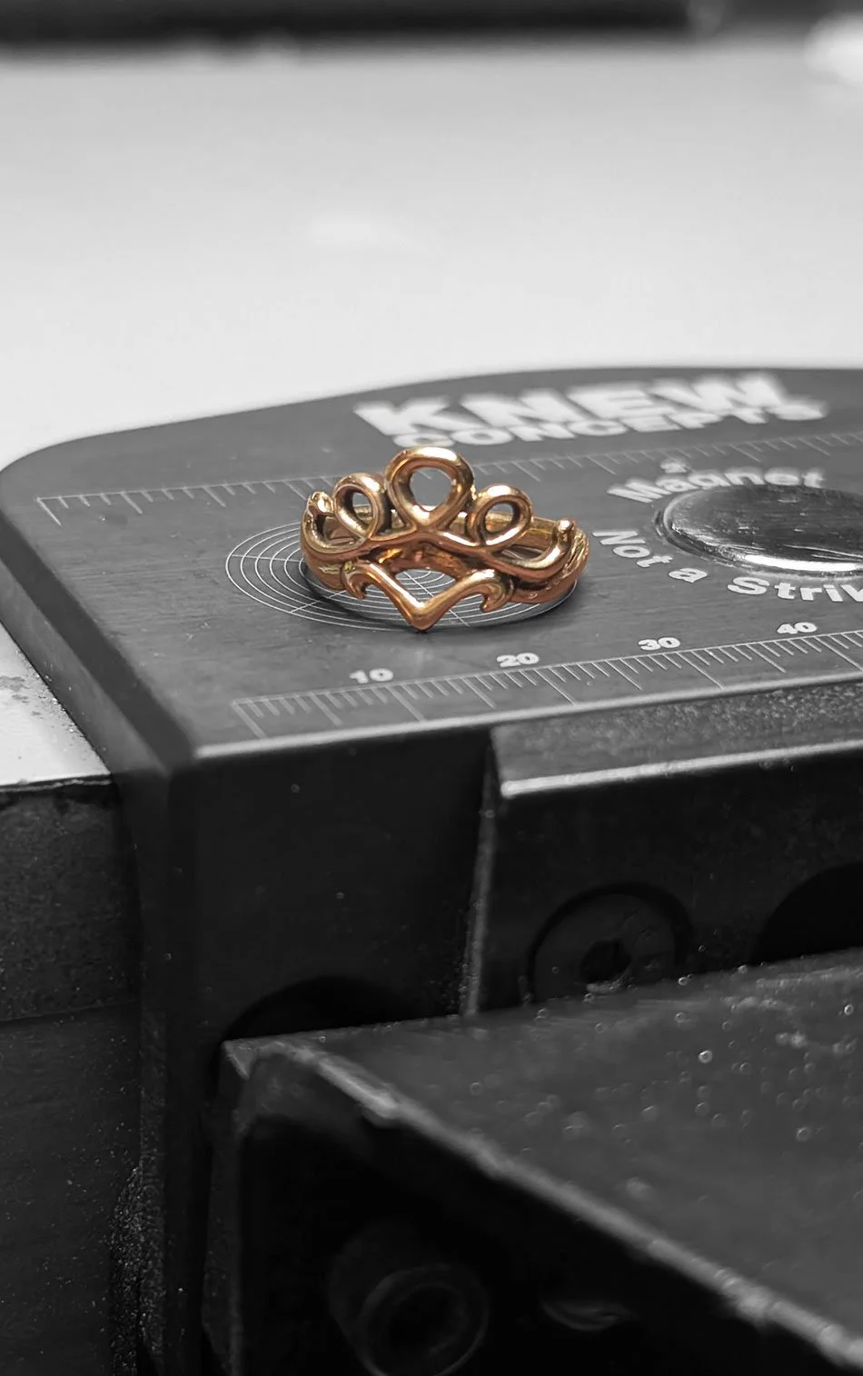 Bronze Princess Crown Ring