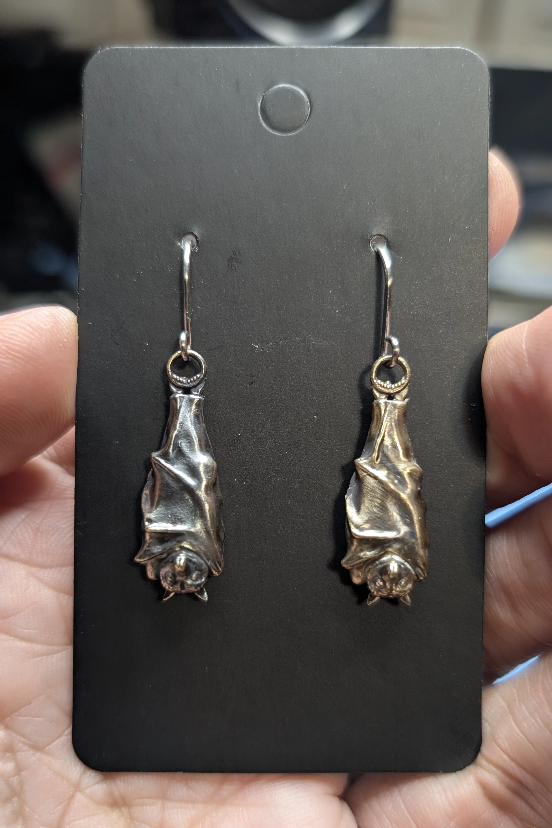 Bat Earrings