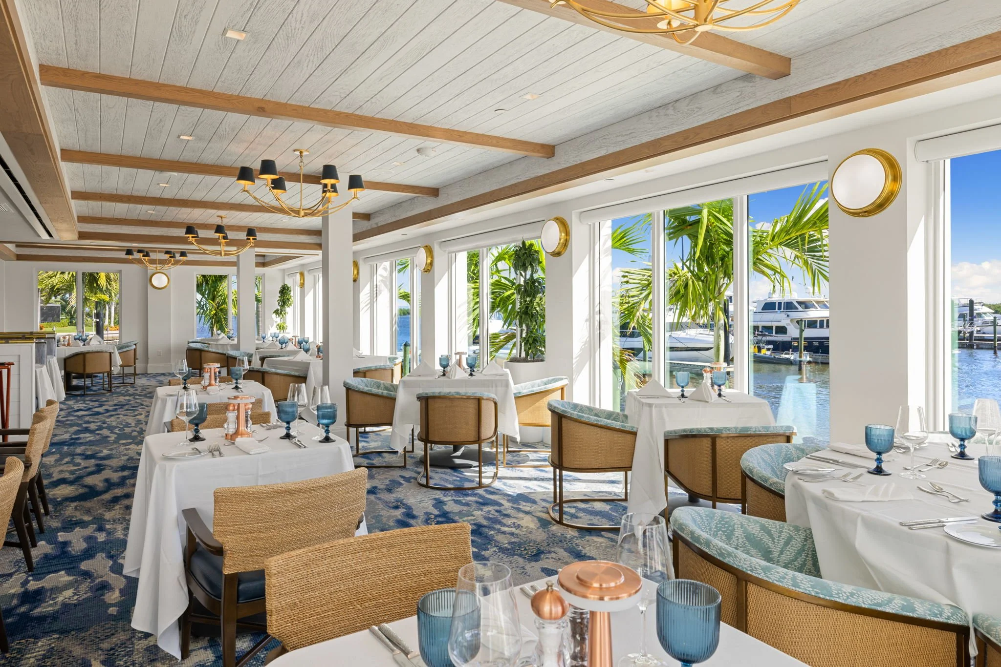  Where yachting, dining, and island living meet 