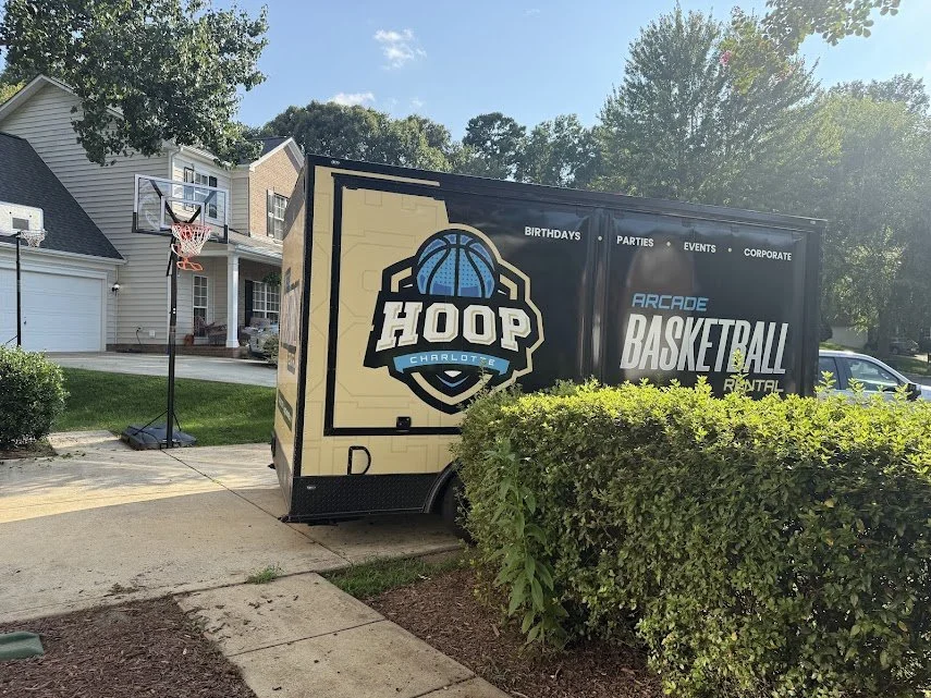 Score Big This February with Hoop Charlotte: Charlotte’s Mobile Arcade Basketball Rental